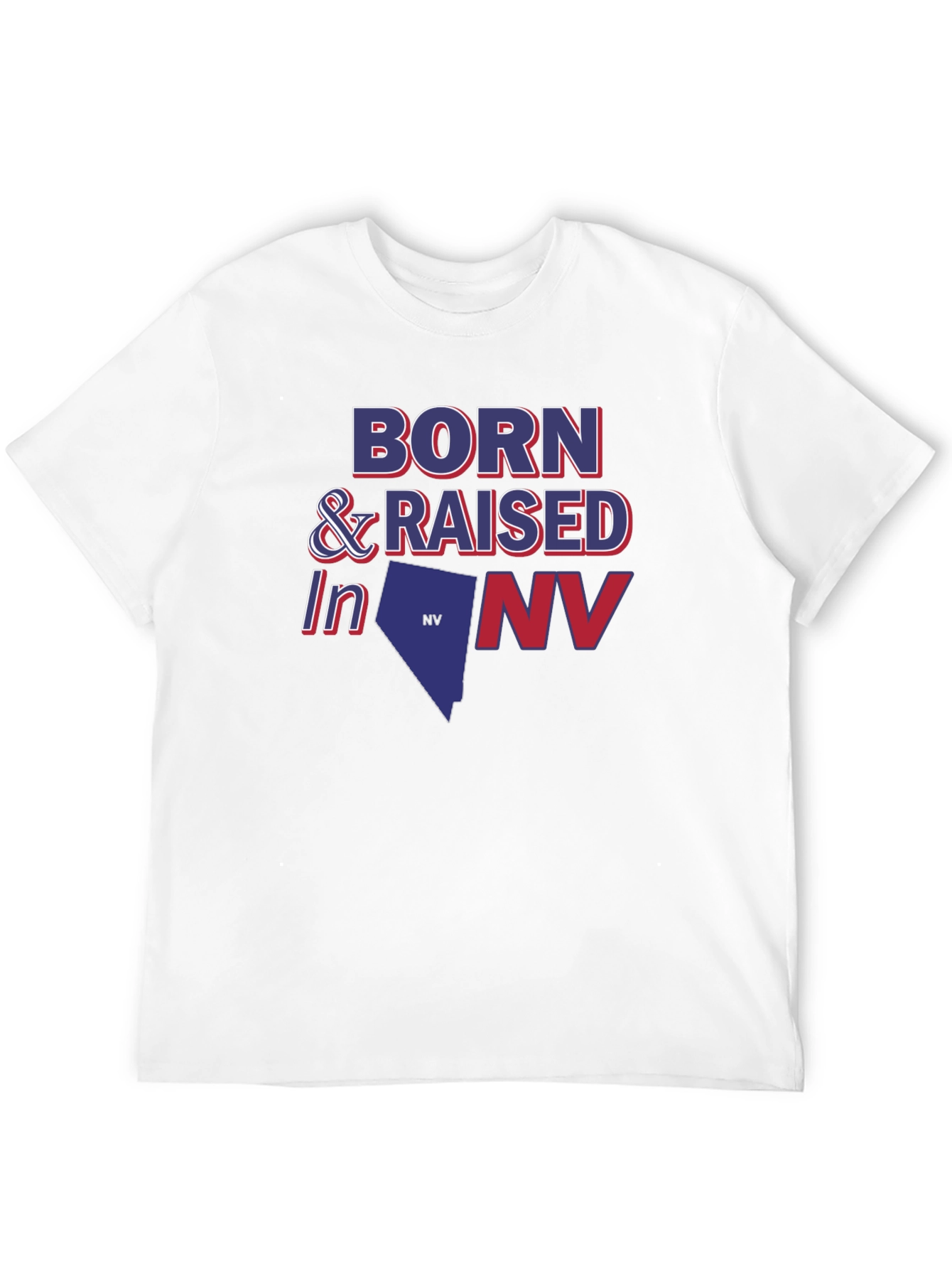 Born & Raised in NV Graphic Tee
