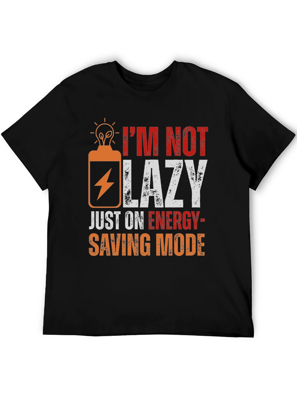 Funny Energy Saving Mode T-Shirt