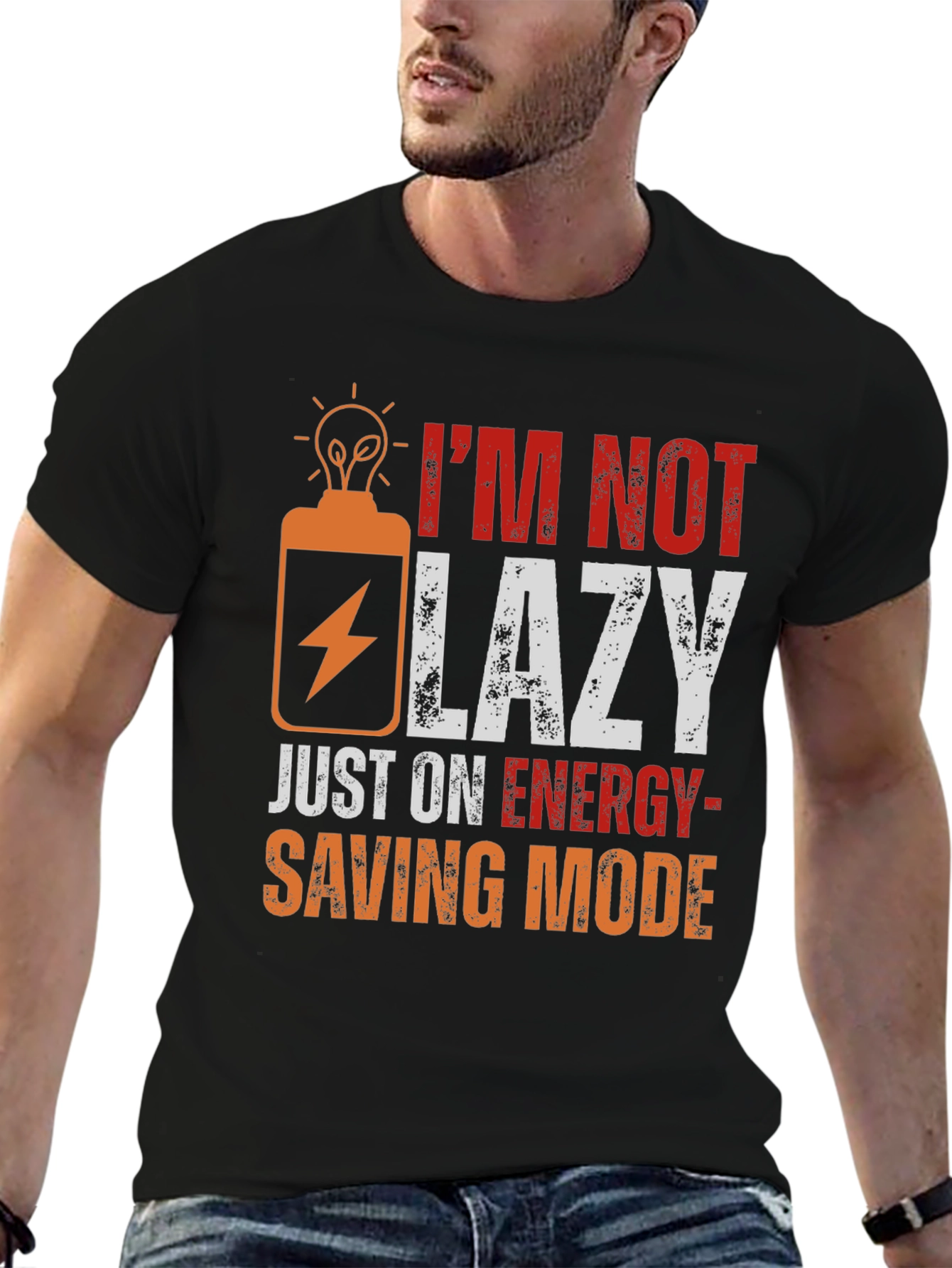 Funny Energy Saving Mode T-Shirt