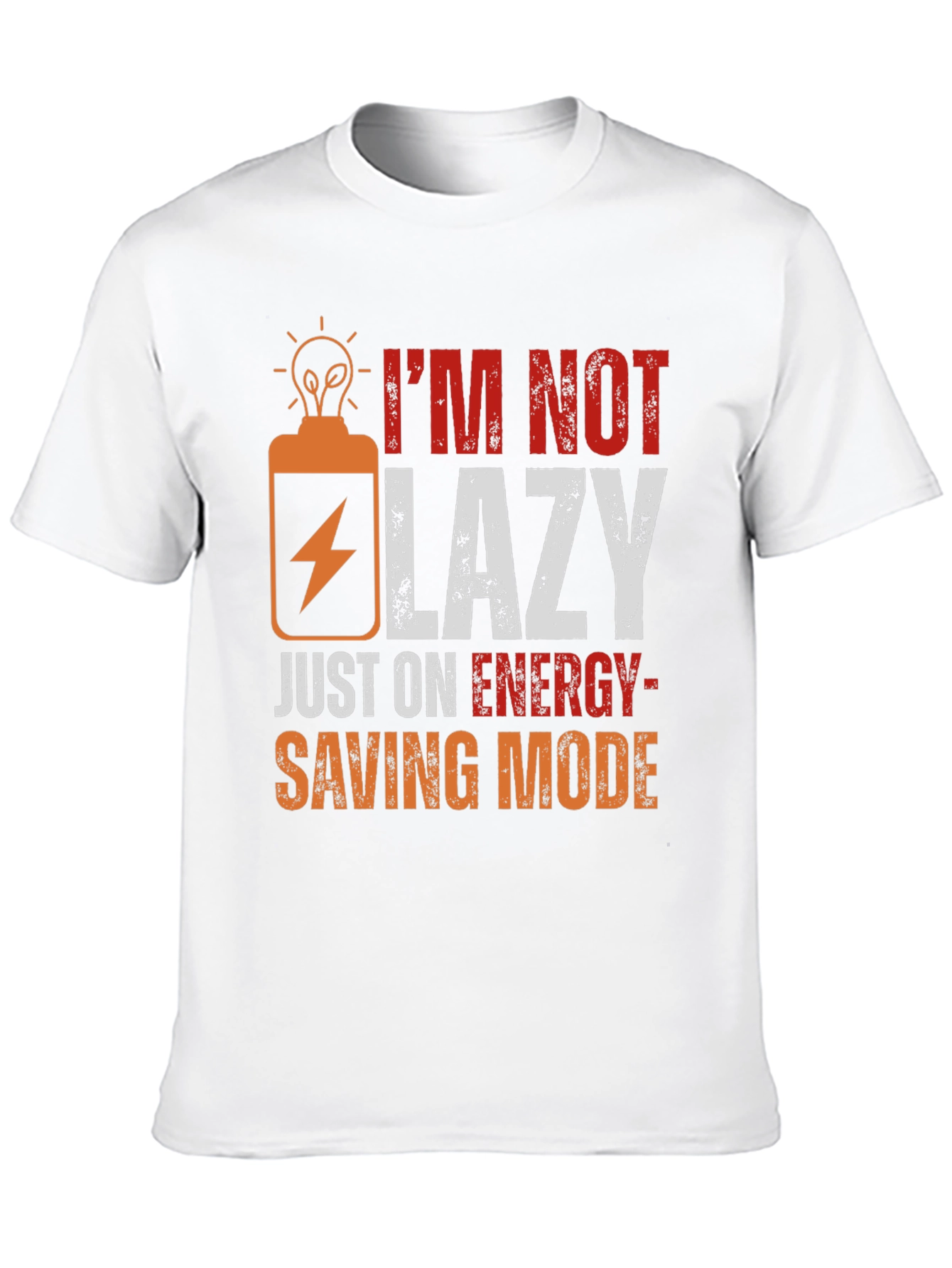 Funny Energy Saving Mode T-Shirt