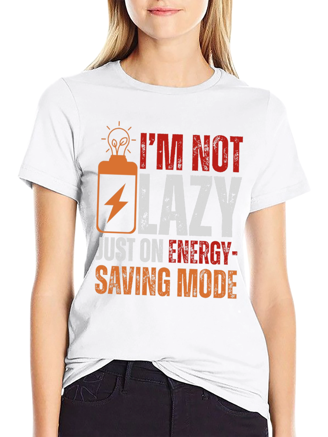 Funny Energy Saving Mode T-Shirt