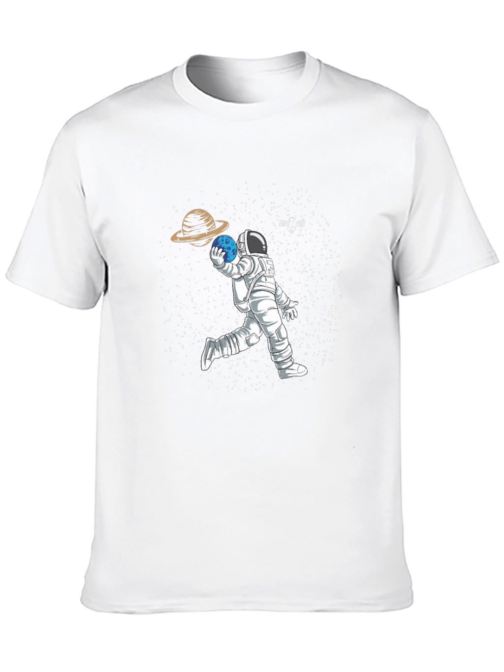 Astronaut Bowling Space T-Shirt