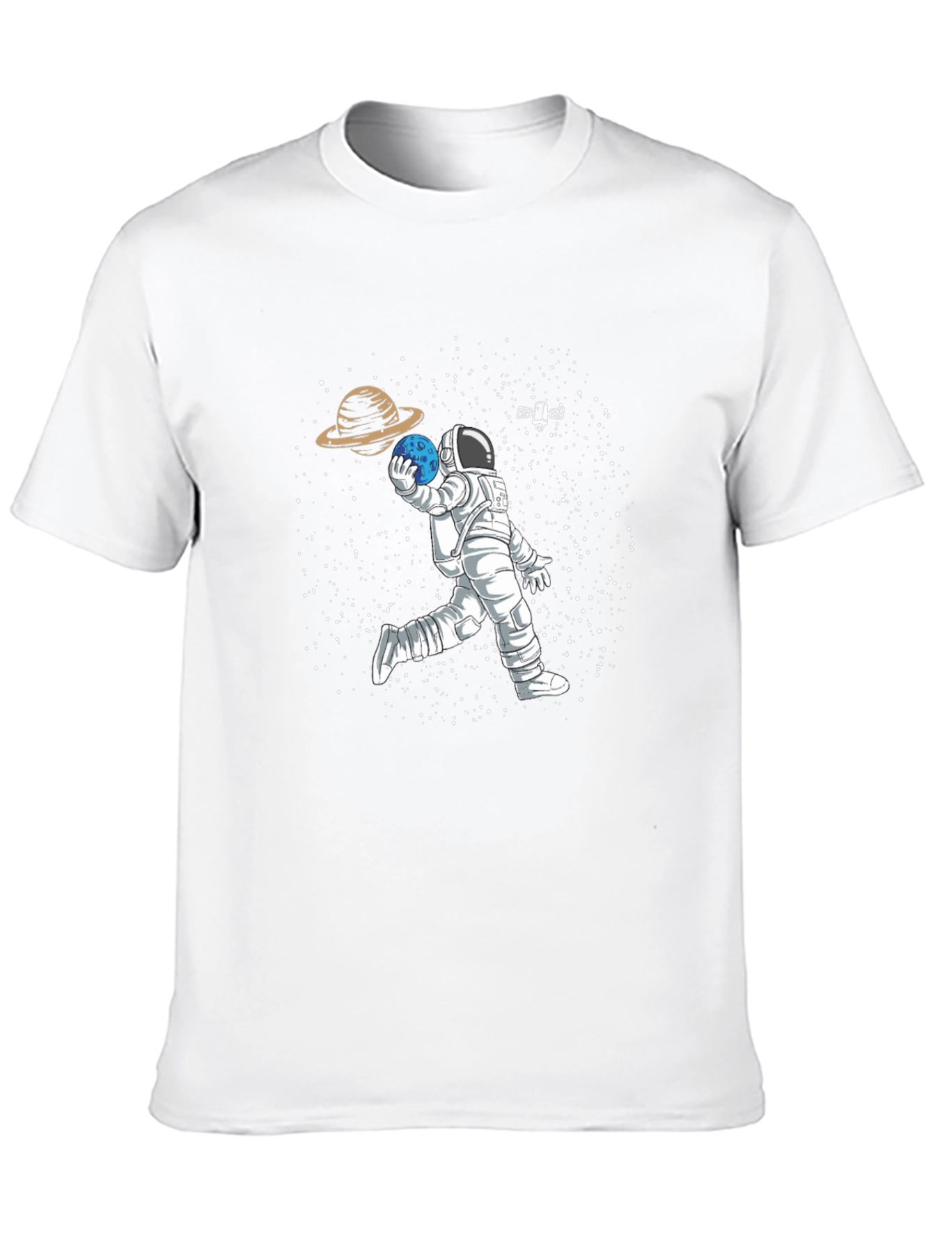 Astronaut Bowling Space T-Shirt
