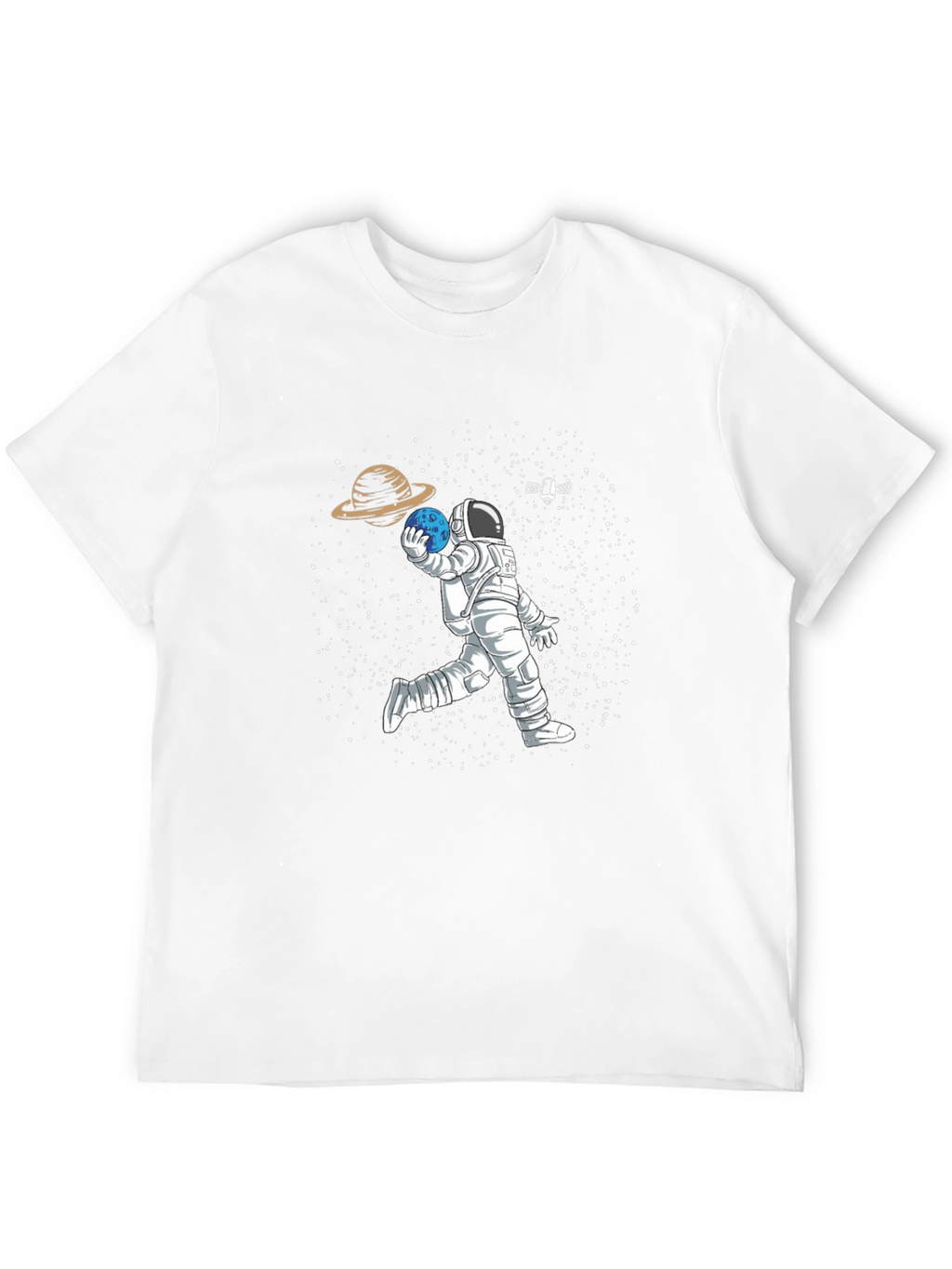 Astronaut Bowling Space T-Shirt
