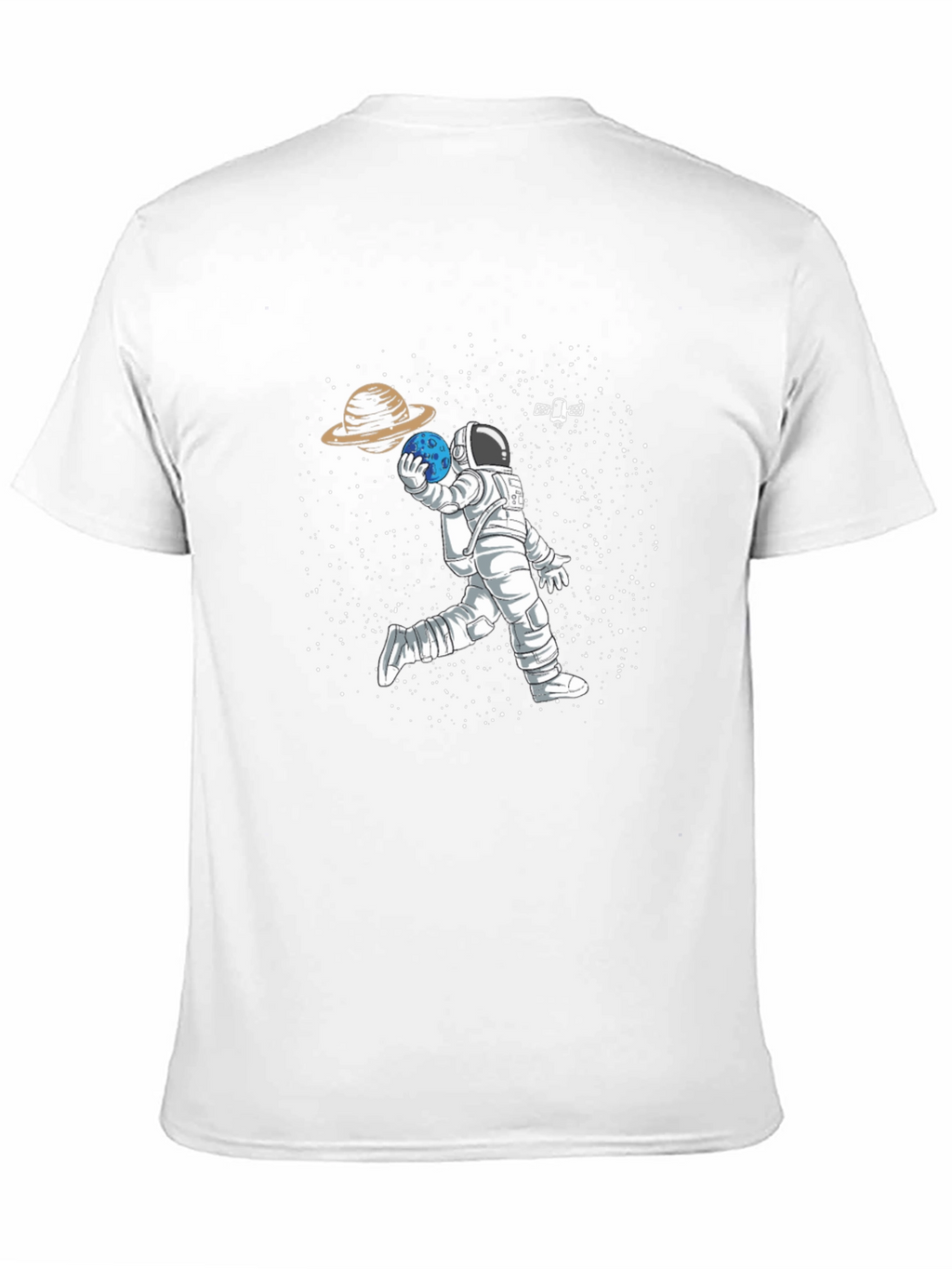 Astronaut Bowling Space T-Shirt