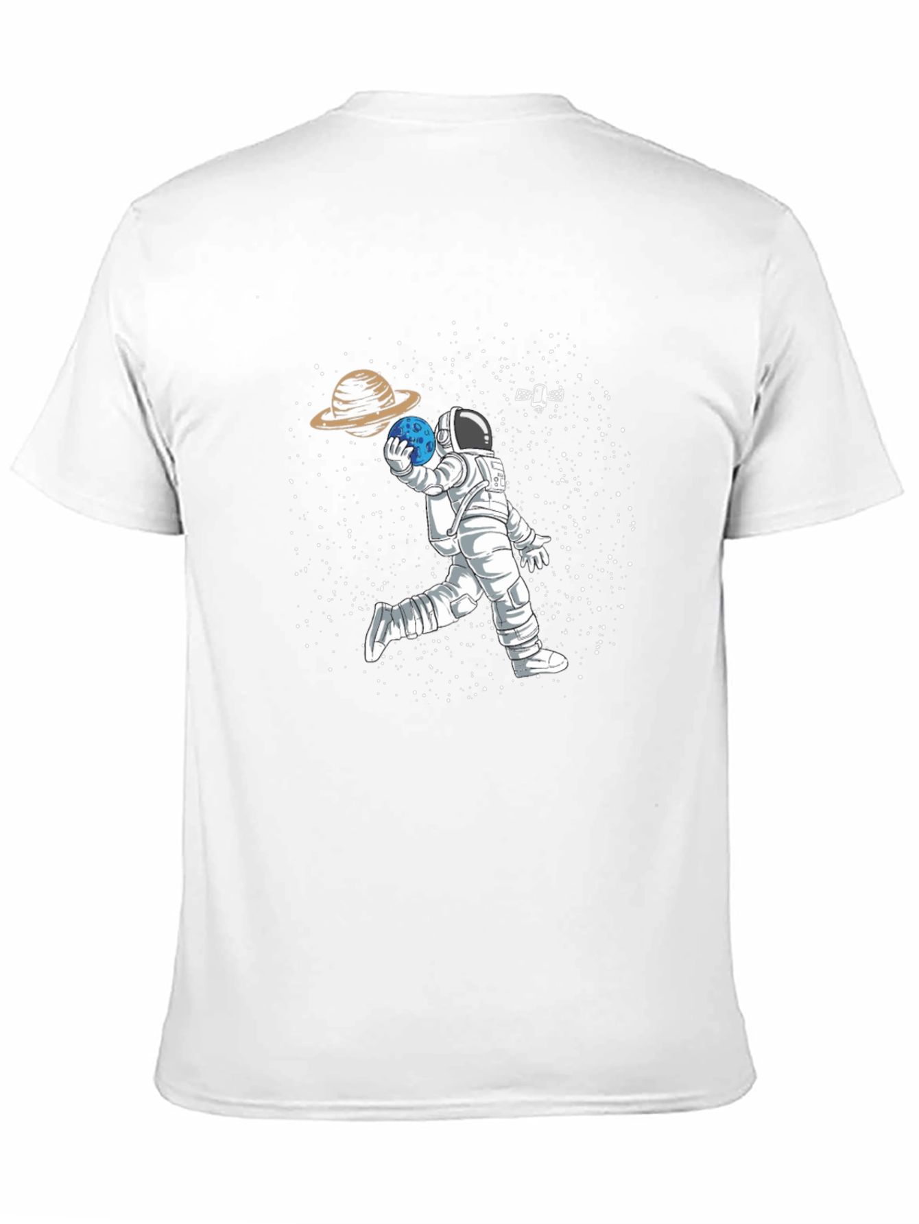 Astronaut Bowling Space T-Shirt