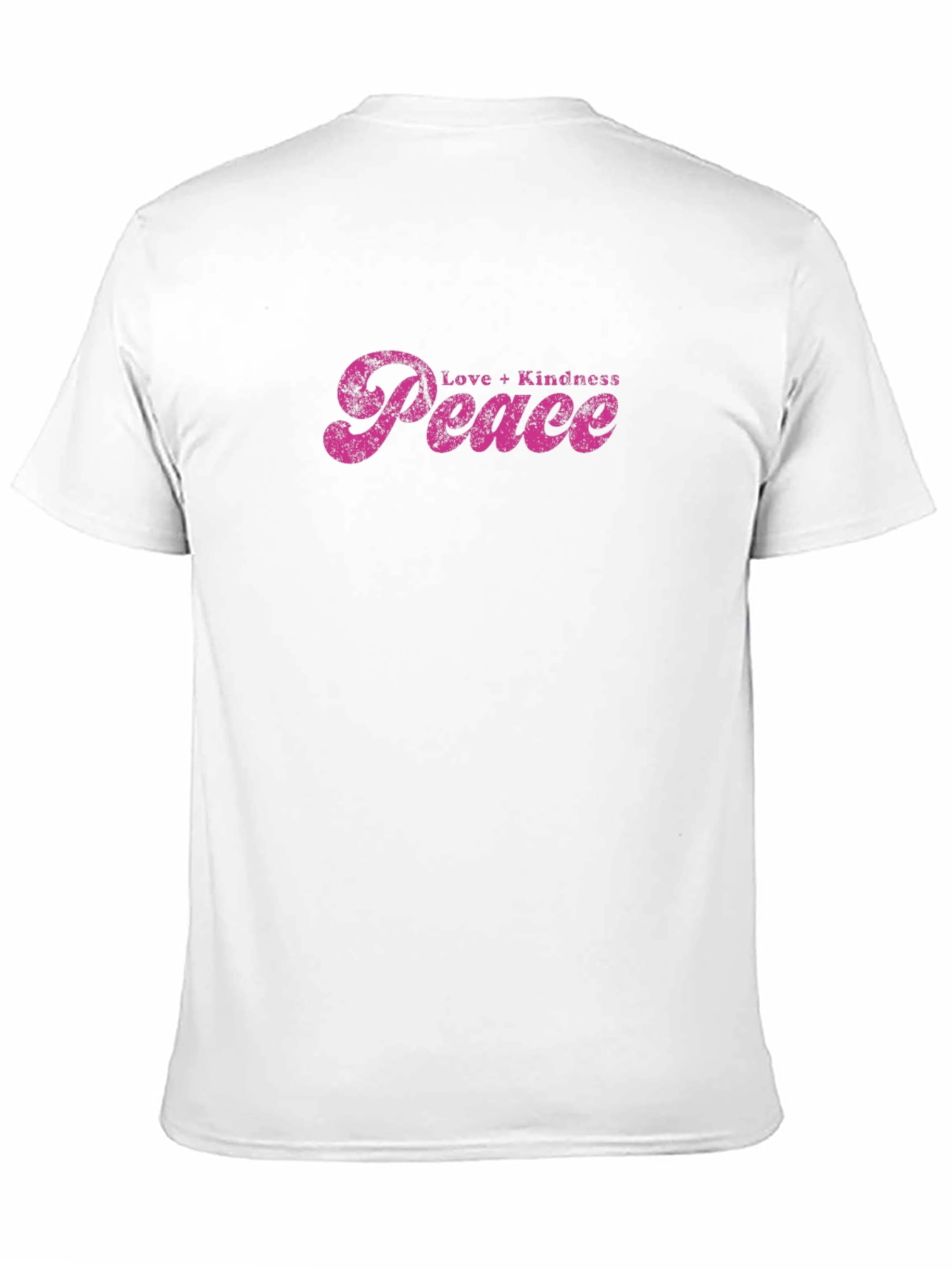 Love Kindness Peace Graphic Tee - Black