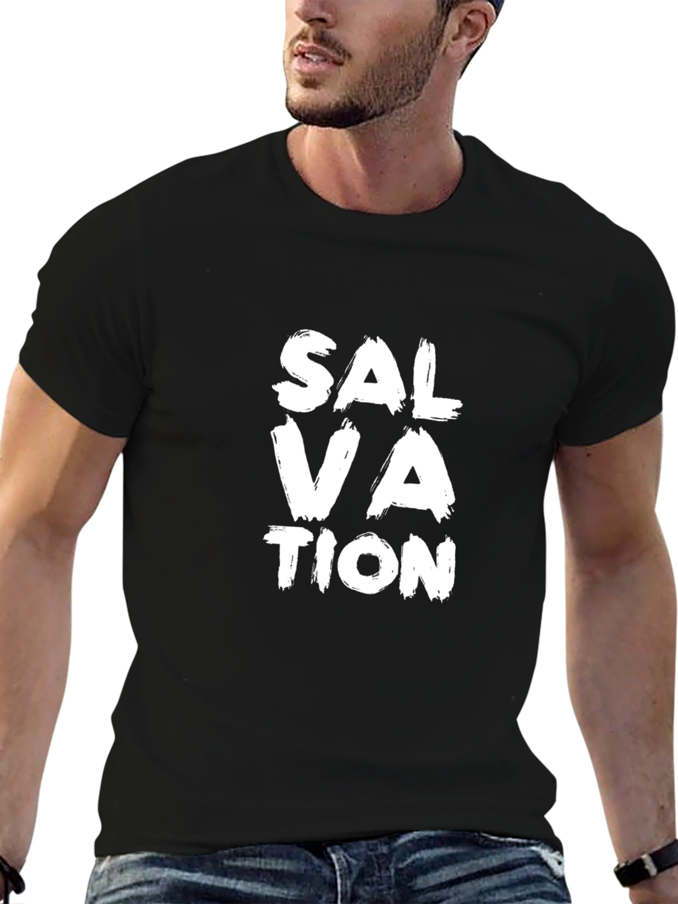 Salvation Tee - Bold Graphic Print