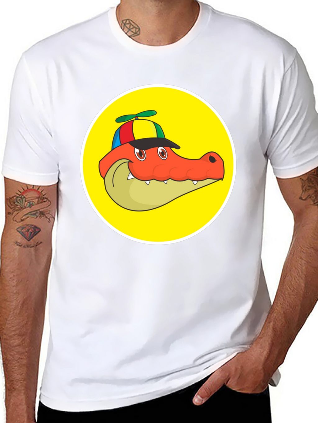 Cartoon Alligator T-Shirt