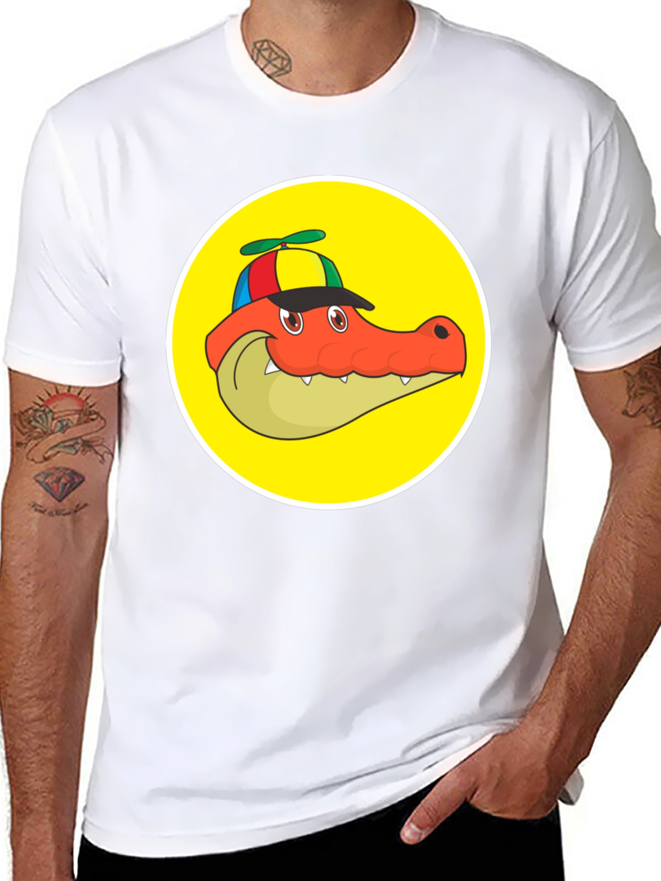 Cartoon Alligator T-Shirt