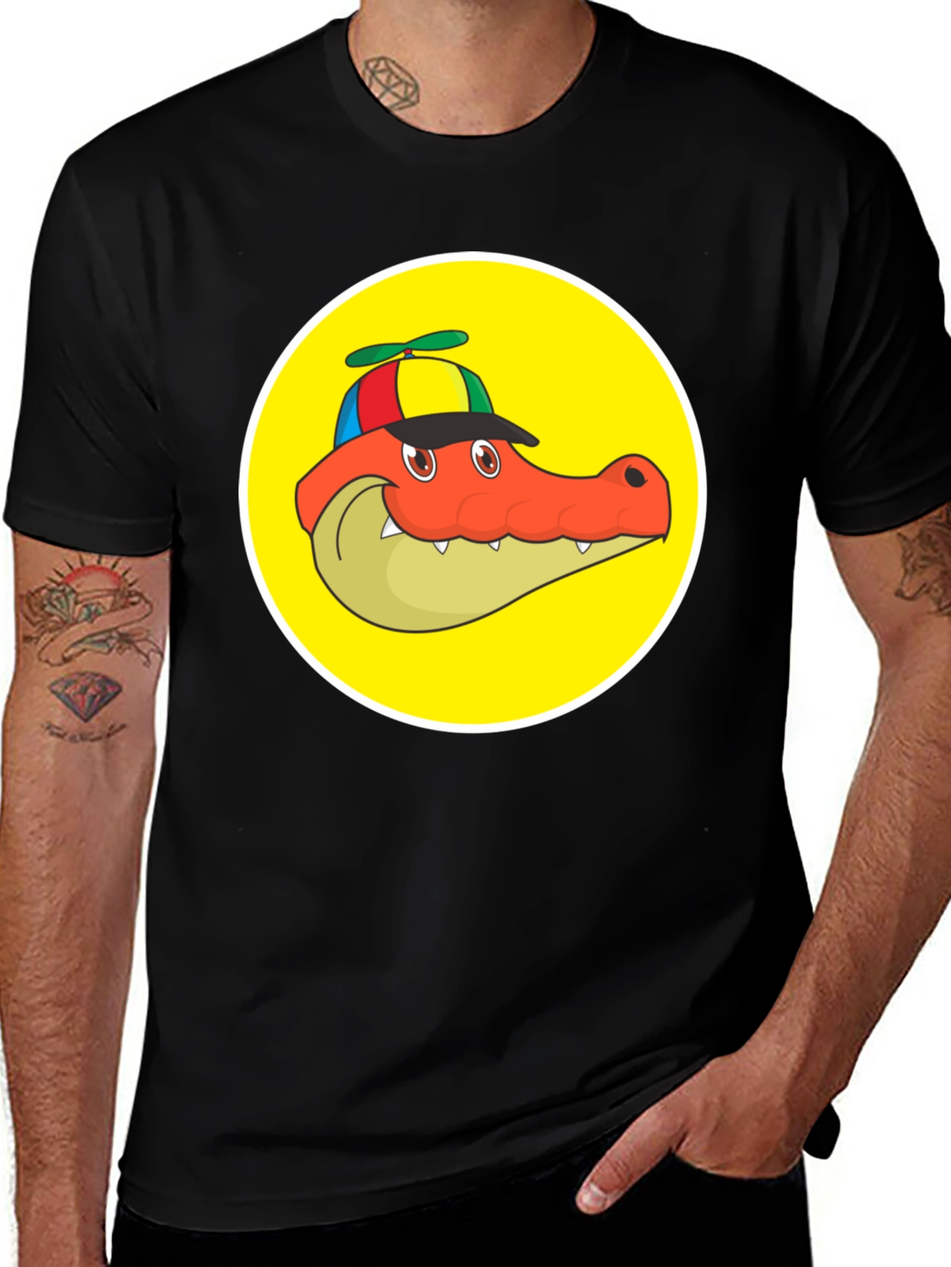 Cartoon Alligator T-Shirt