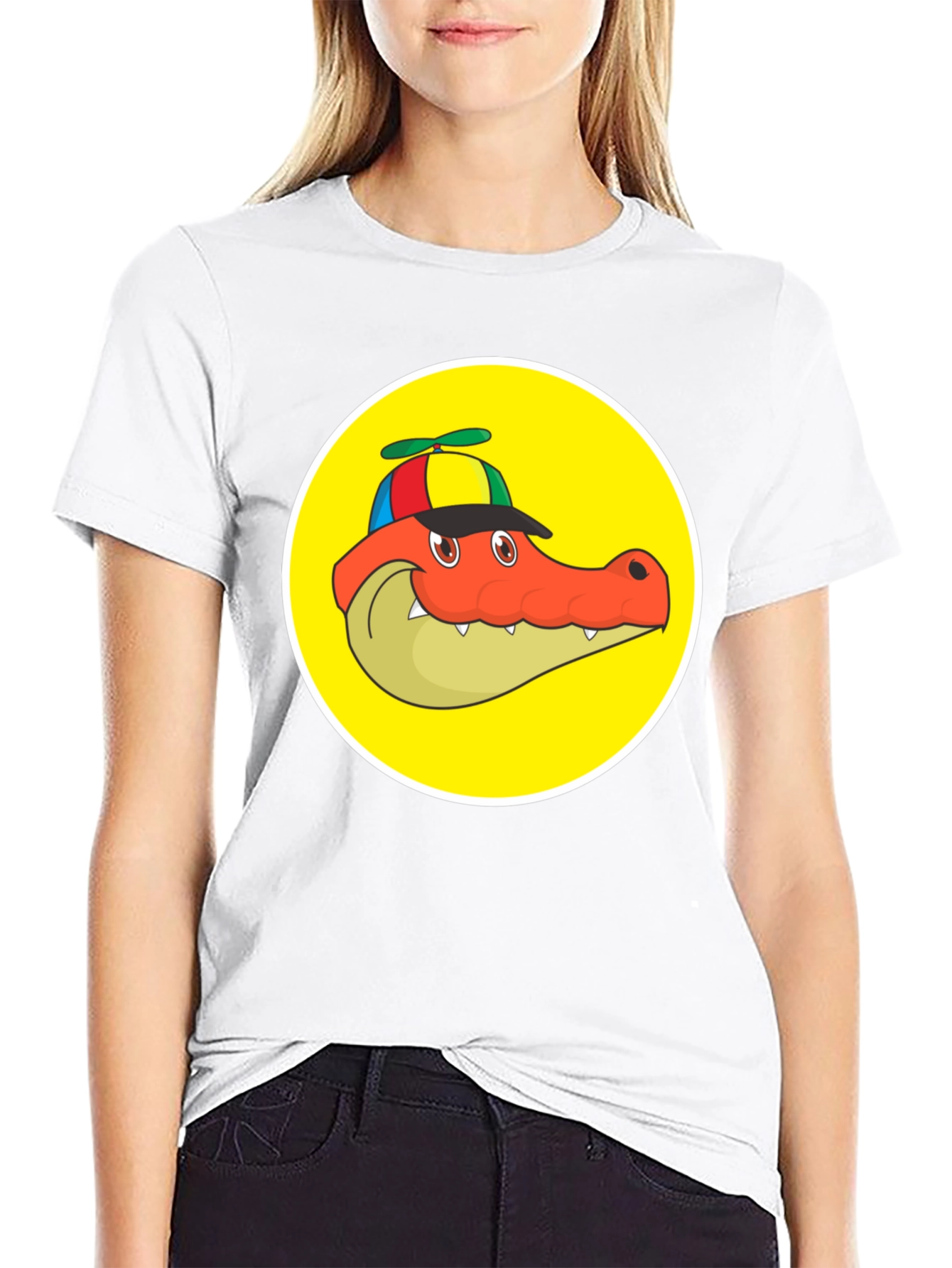 Cartoon Alligator T-Shirt