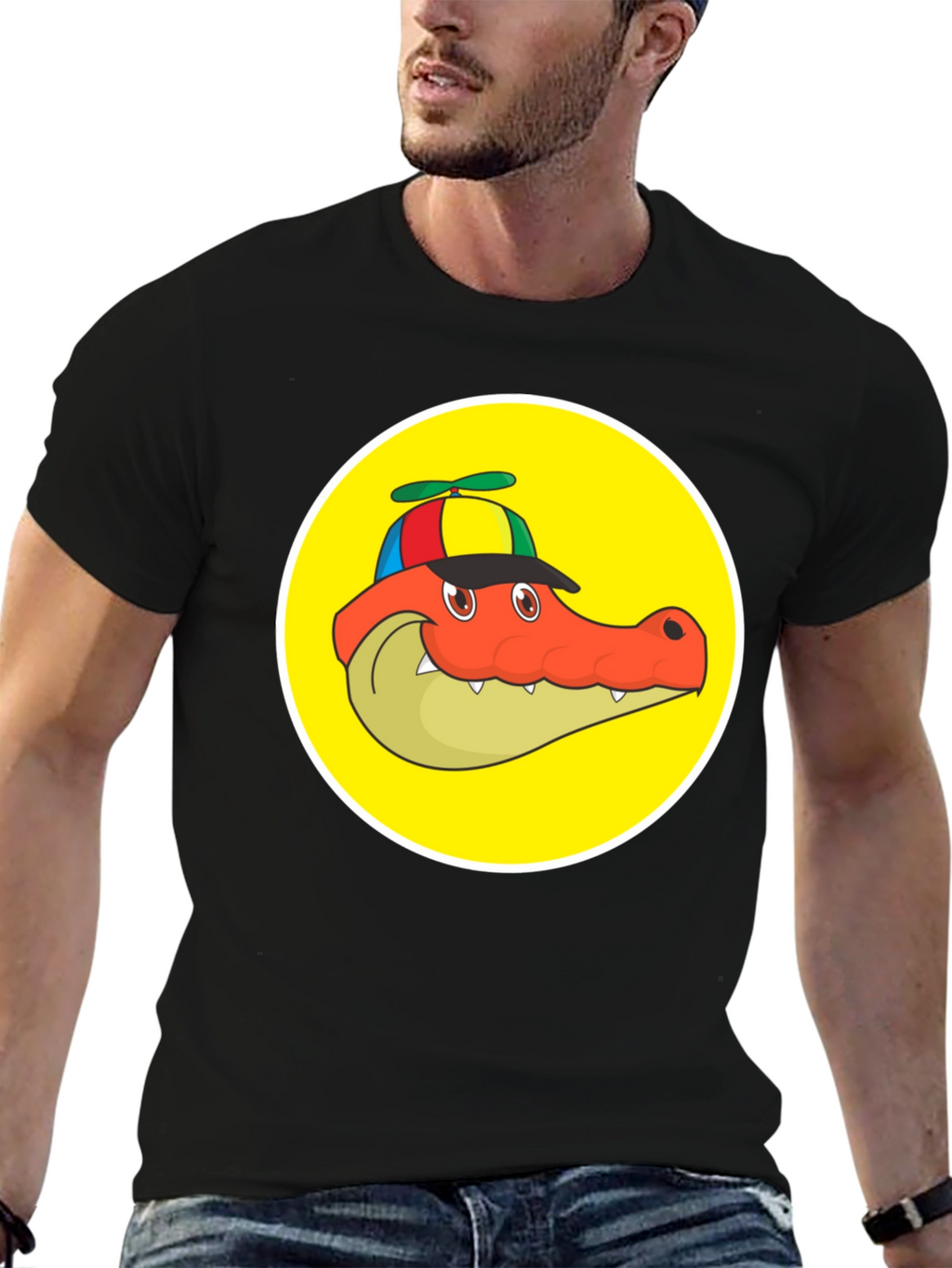 Cartoon Alligator T-Shirt