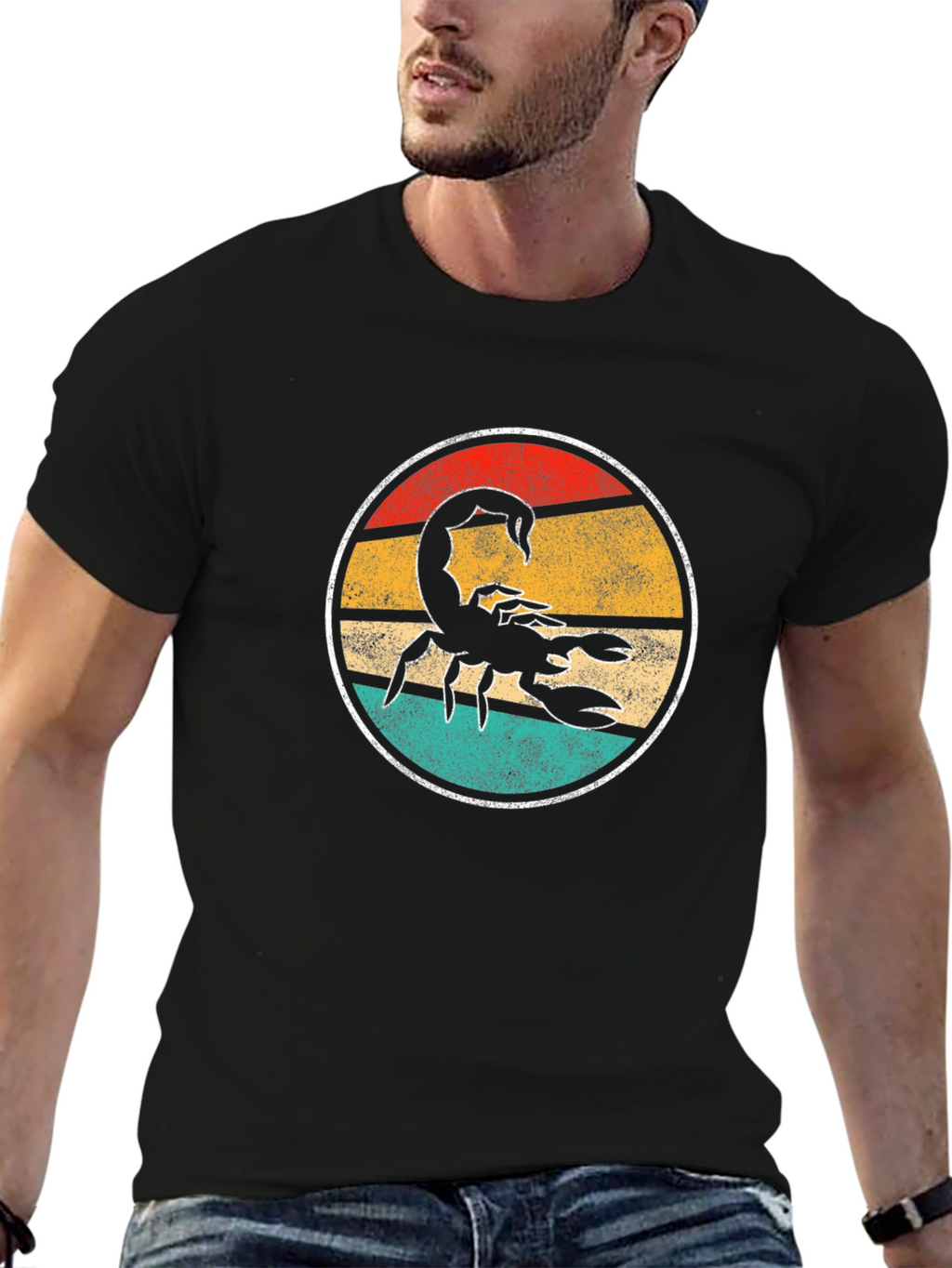 Retro Scorpion Graphic Tee