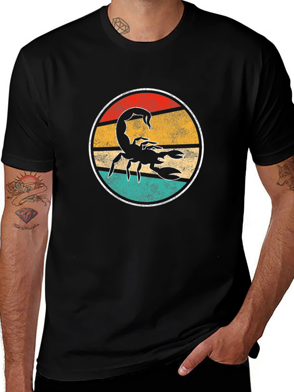 Retro Scorpion Graphic Tee