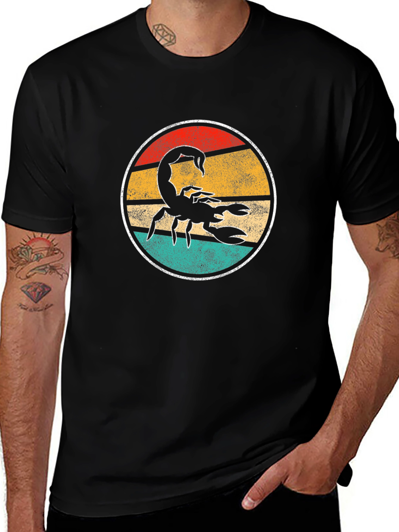 Retro Scorpion Graphic Tee