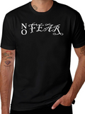 No Fear Black Graphic Tee