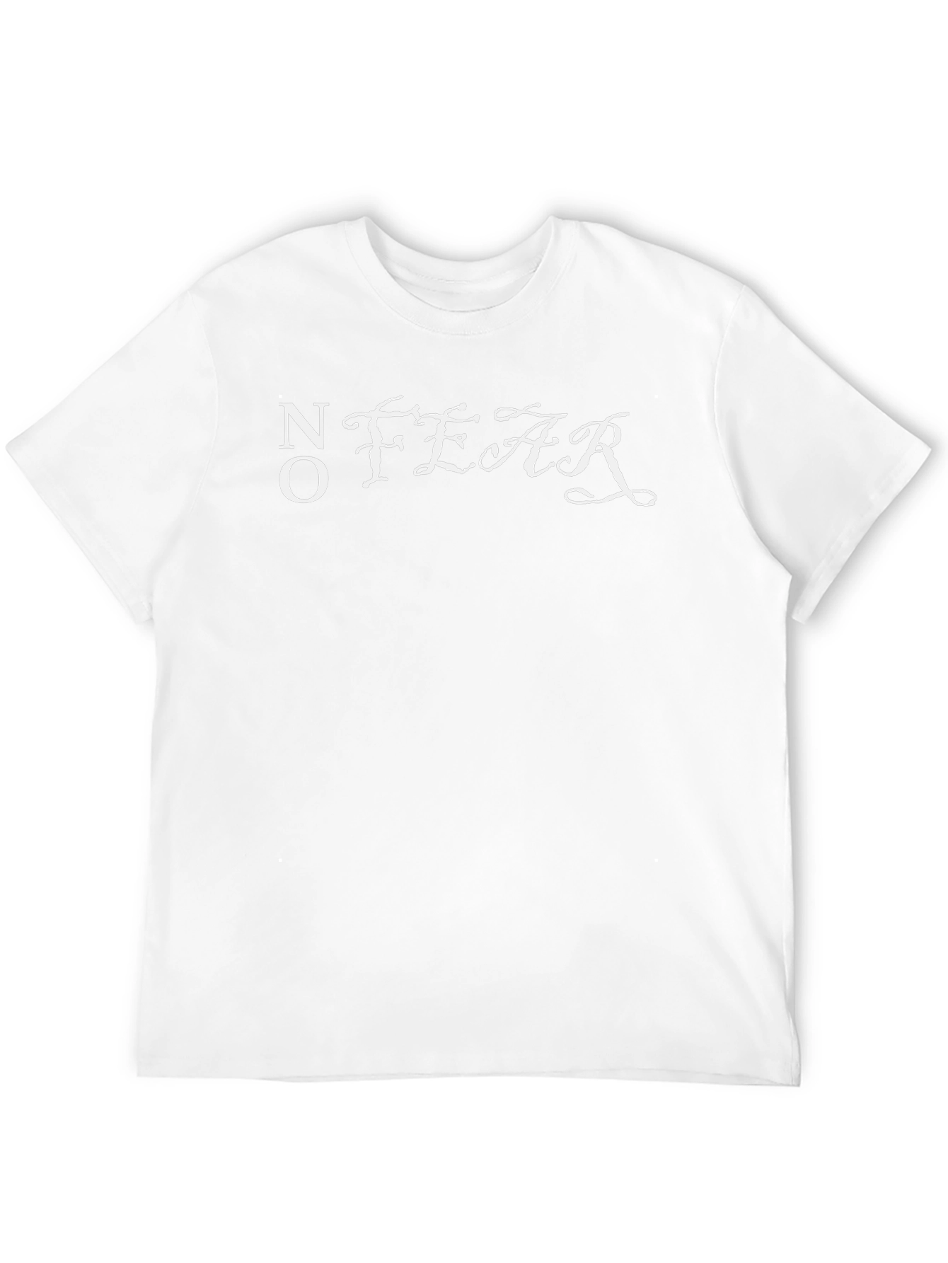 No Fear Black Graphic Tee