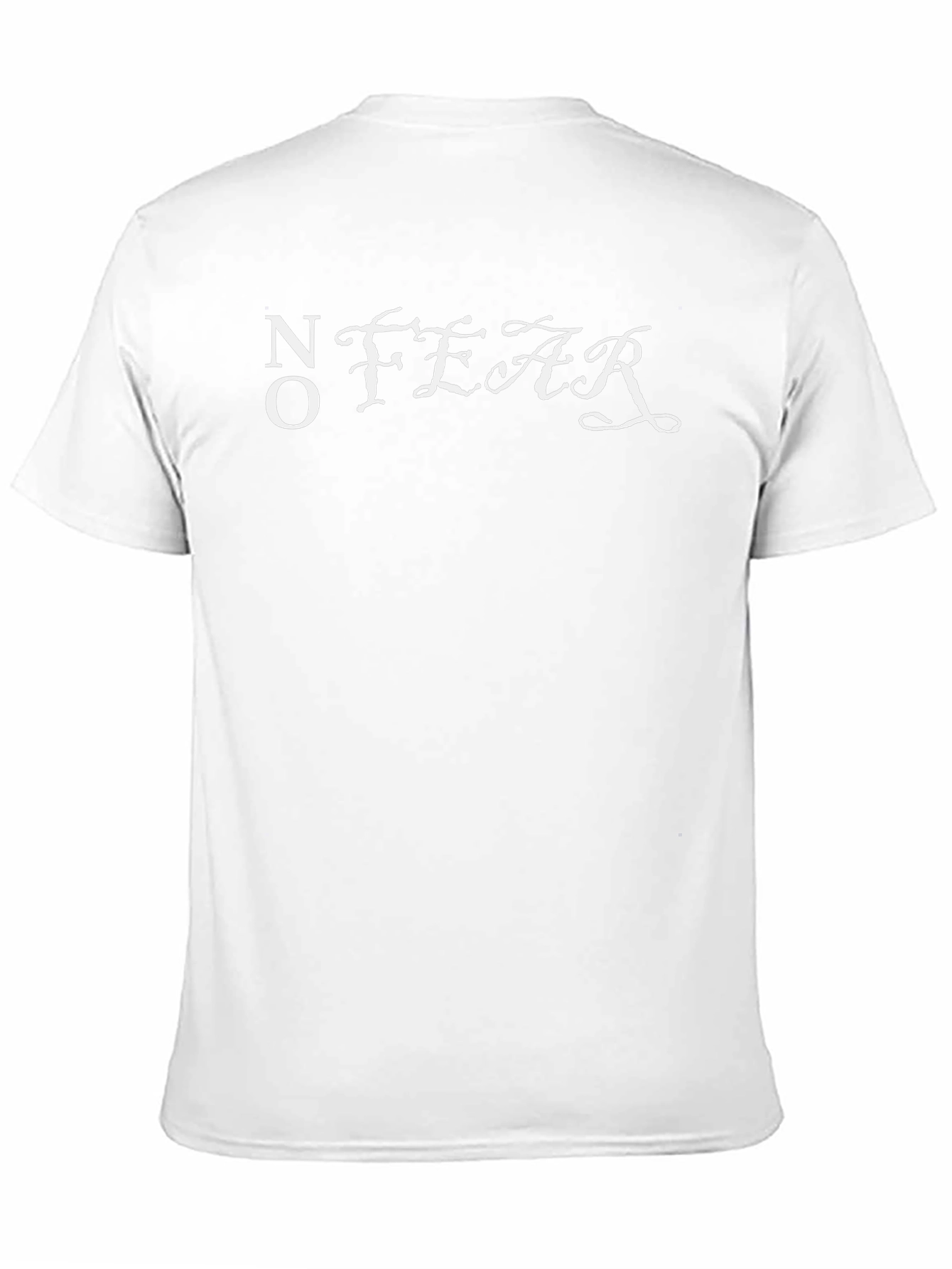 No Fear Black Graphic Tee
