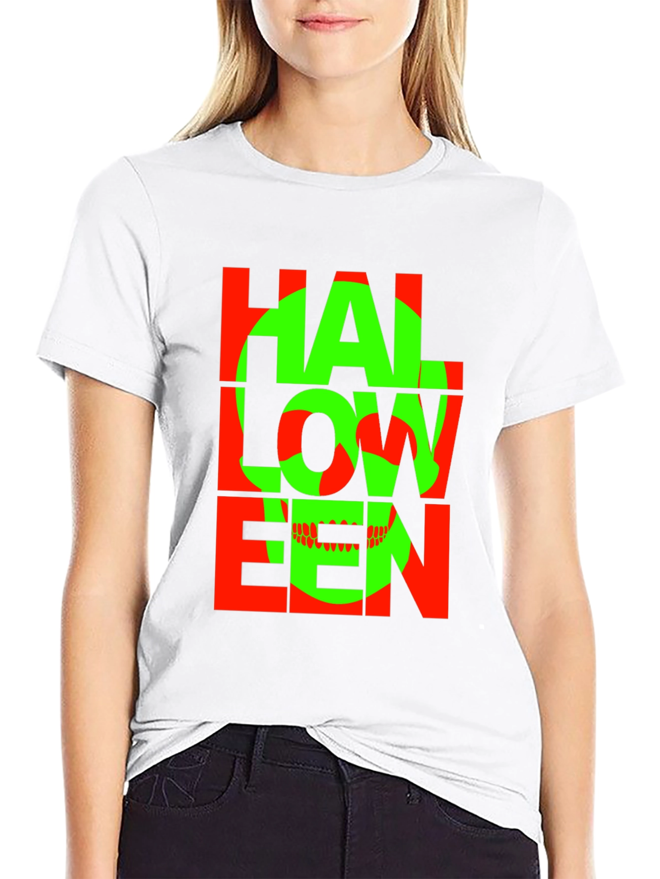 Halloween Skull T-Shirt - Spooky Season Apparel
