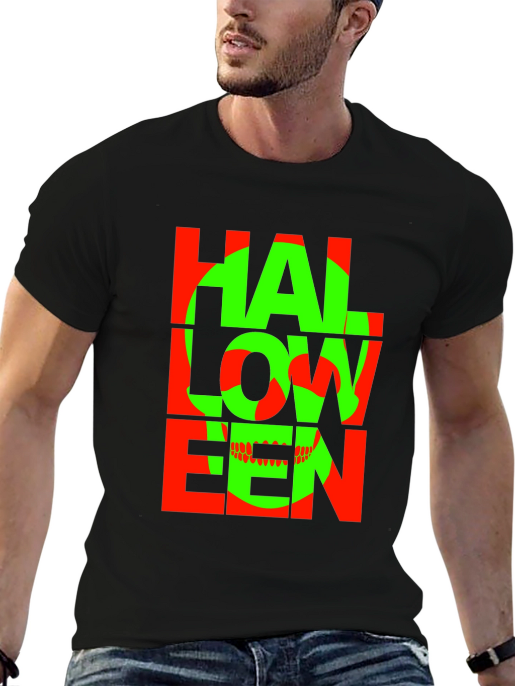 Halloween Skull T-Shirt - Spooky Season Apparel