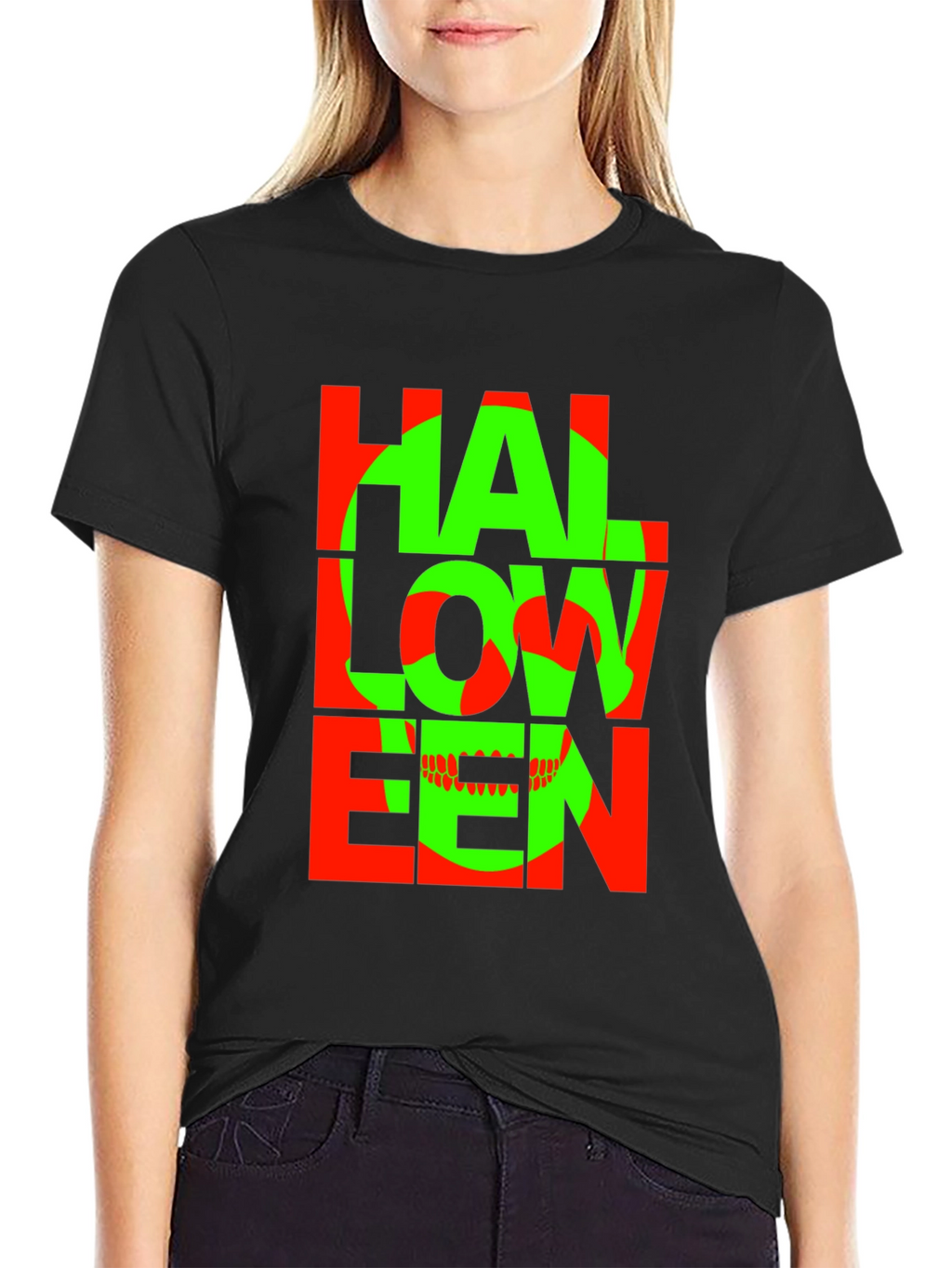 Halloween Skull T-Shirt - Spooky Season Apparel