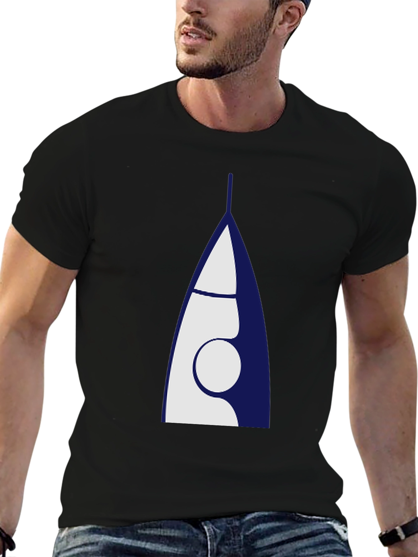 Rocket Graphic T-Shirt - Cool Space Tee