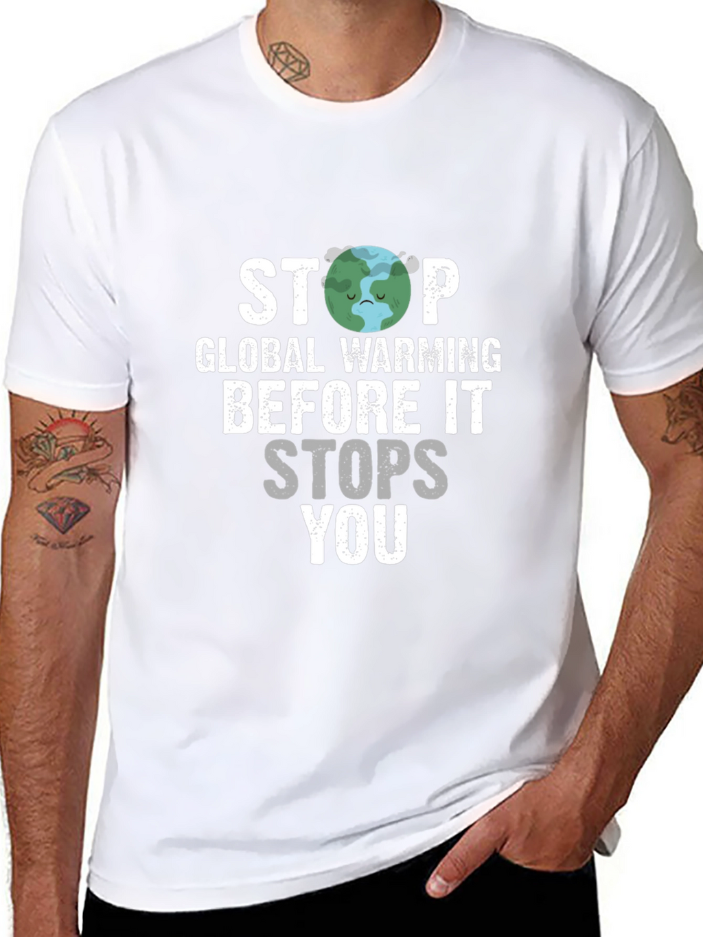 Stop Global Warming Graphic Tee