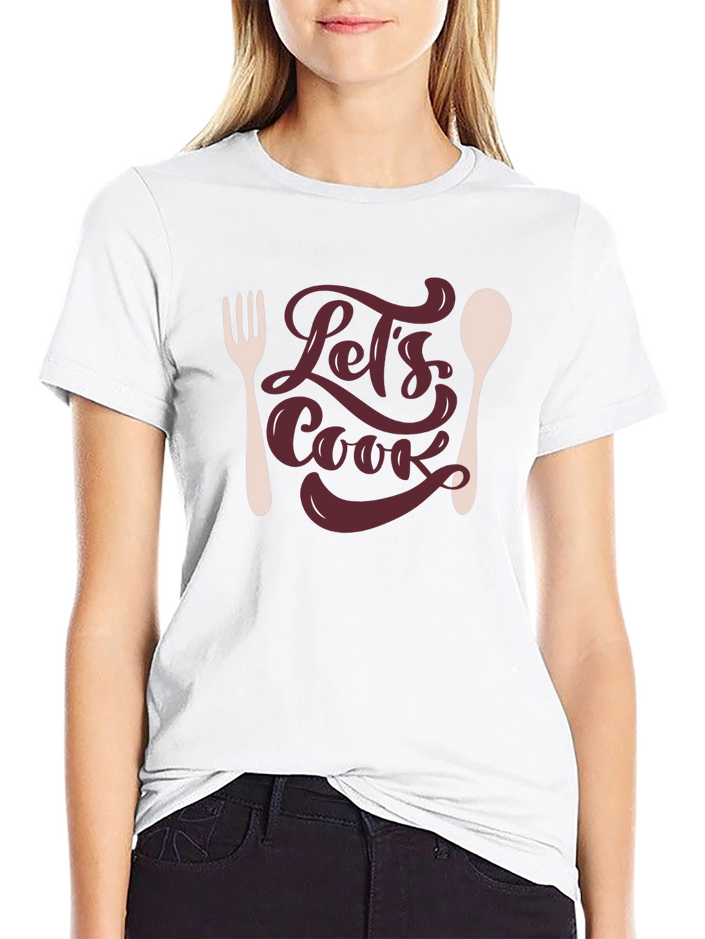 Lets Cook T-Shirt - Foodie Graphic Tee