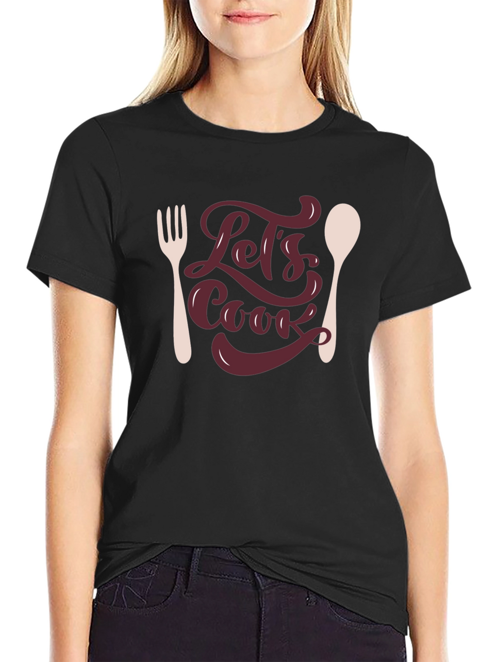Lets Cook T-Shirt - Foodie Graphic Tee