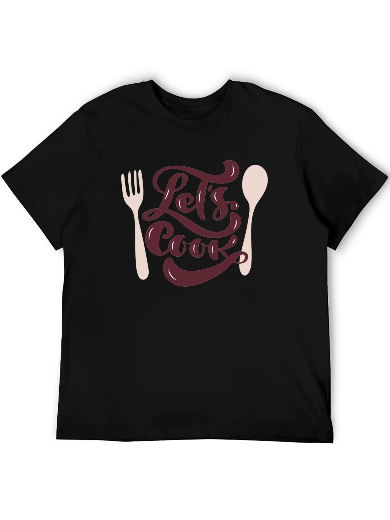 Lets Cook T-Shirt - Foodie Graphic Tee
