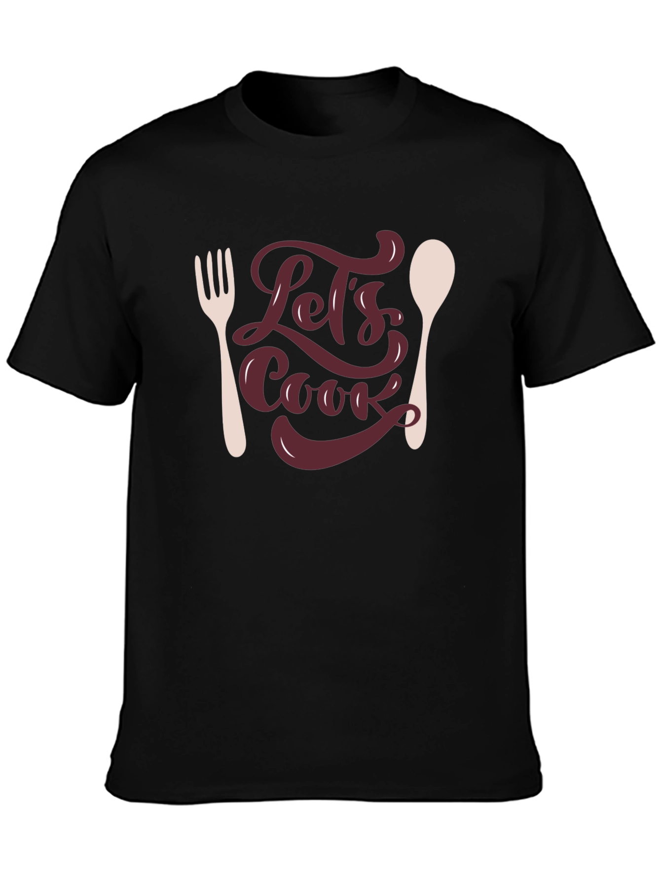 Lets Cook T-Shirt - Foodie Graphic Tee