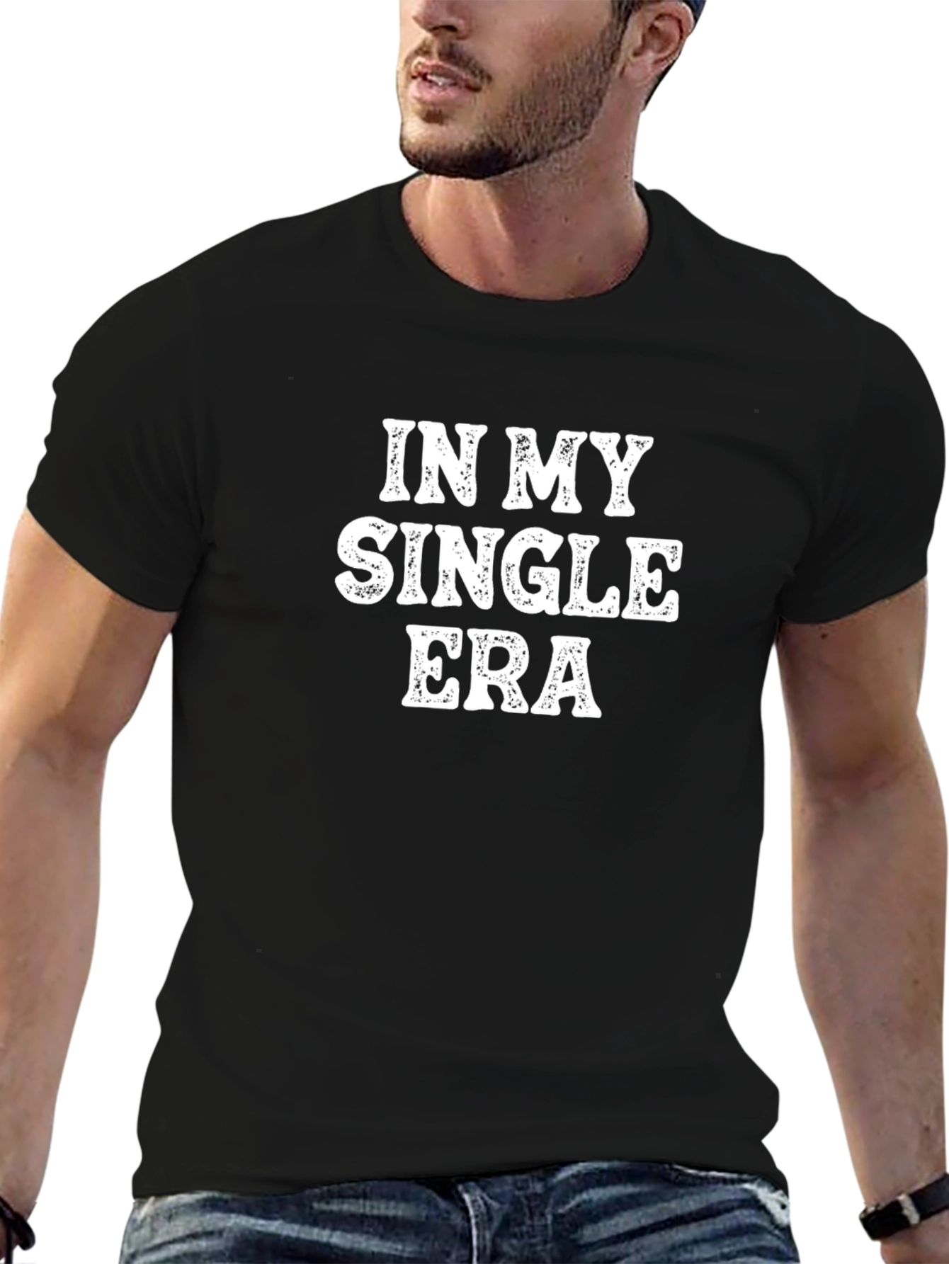 In My Single Era Graphic Tee - Black