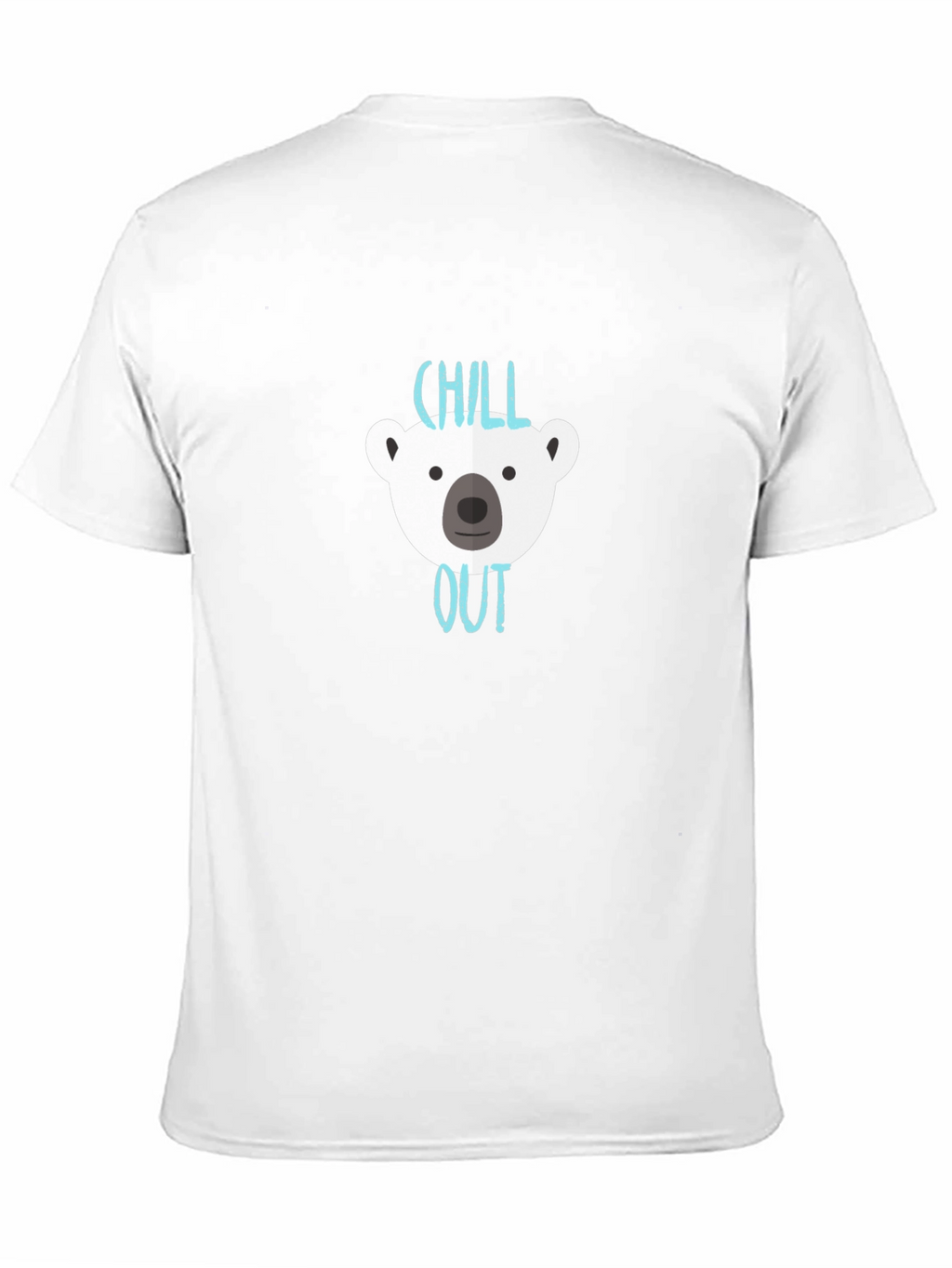 Chill Out Bear Graphic T-Shirt - Black