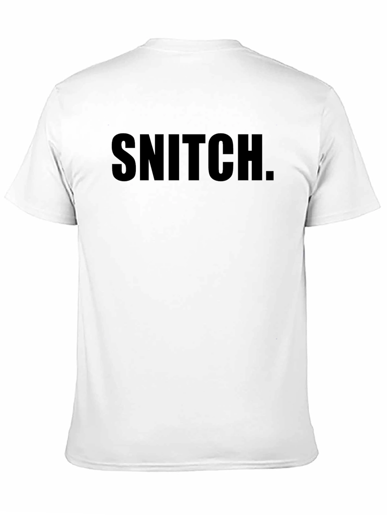 Snitch Graphic T-Shirt - Bold Statement Tee