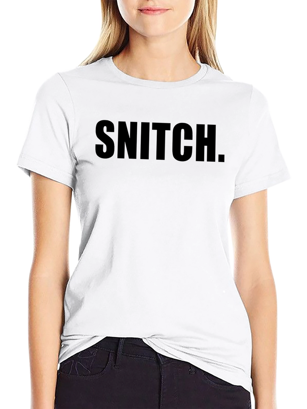 Snitch Graphic T-Shirt - Bold Statement Tee