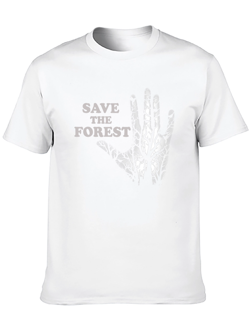 Save the Forest Graphic Tee - Black