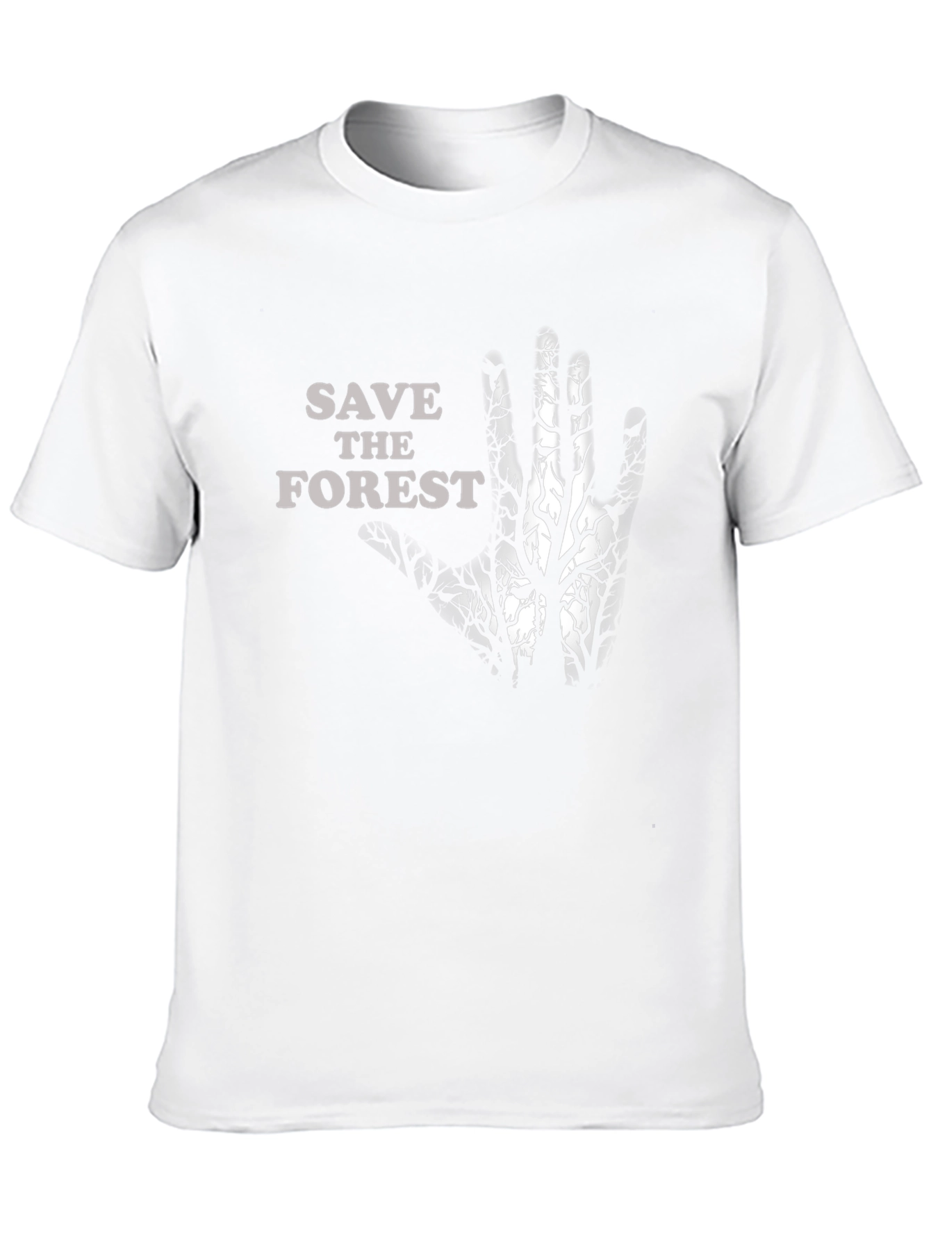 Save the Forest Graphic Tee - Black