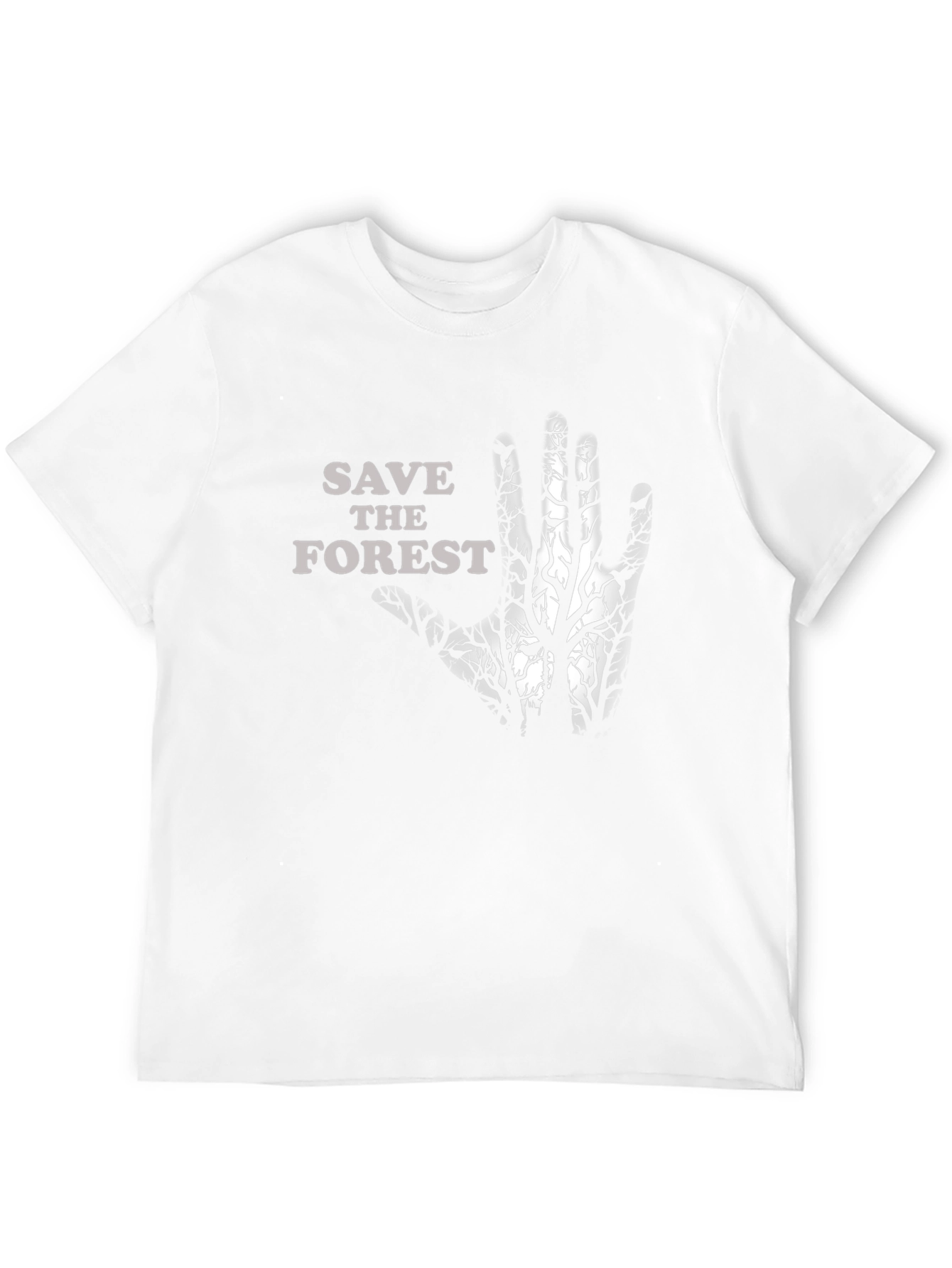 Save the Forest Graphic Tee - Black