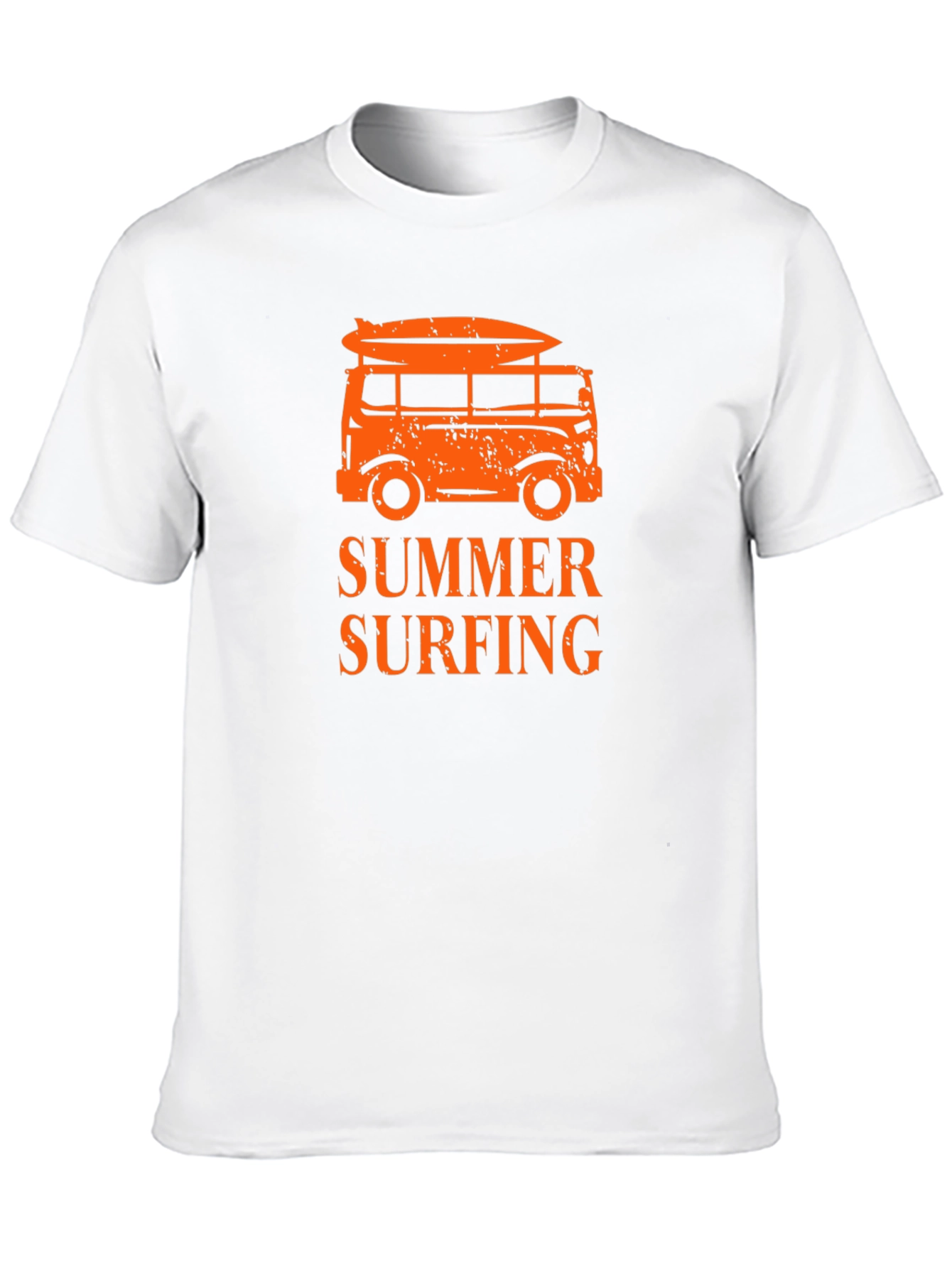 Summer Surfing T-Shirt Beach Van Tee
