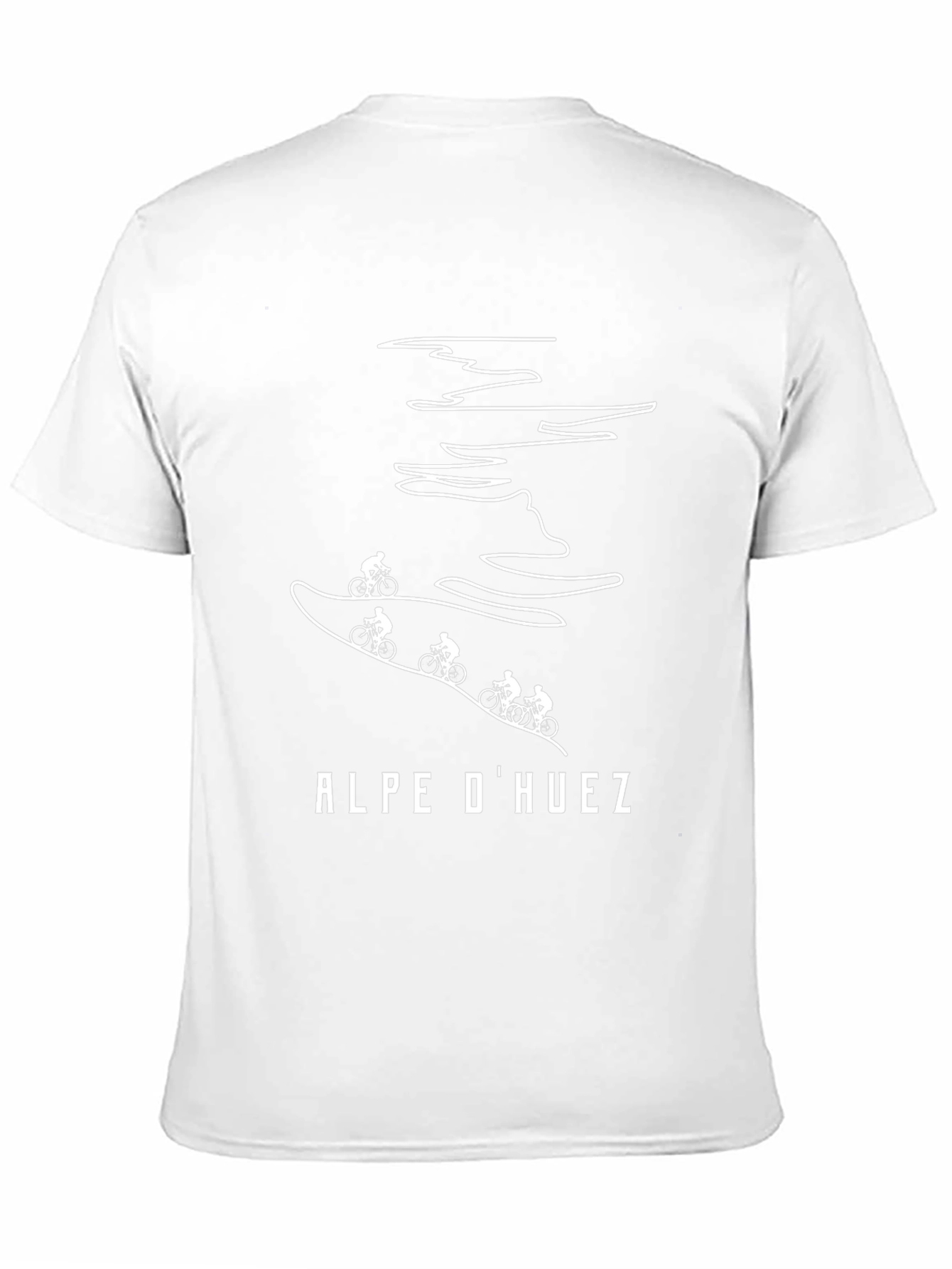 Alpe dHuez Cycling T-Shirt - Mountain Climb