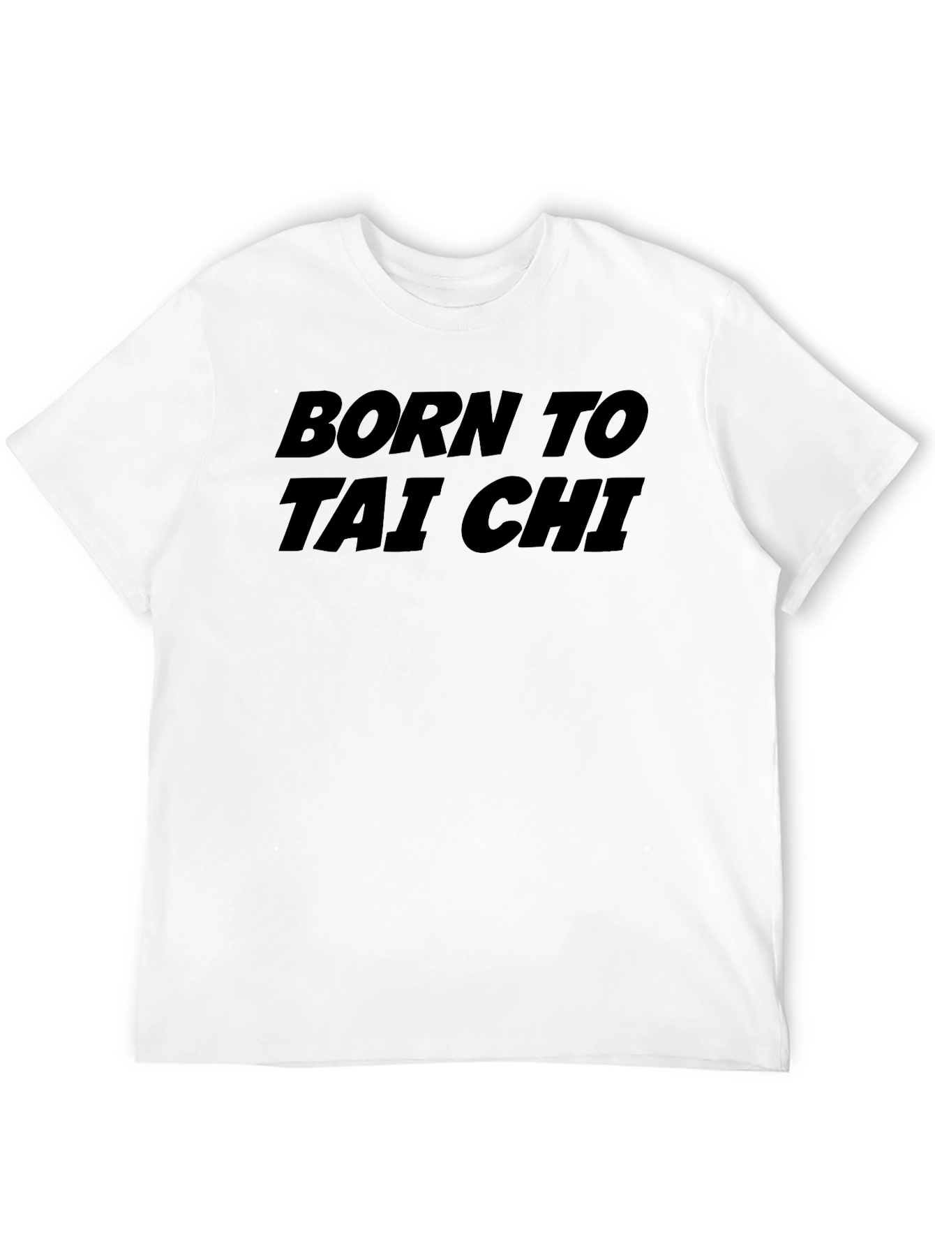 Born To Tai Chi Graphic Tee - Martial Arts Inspired Shirt