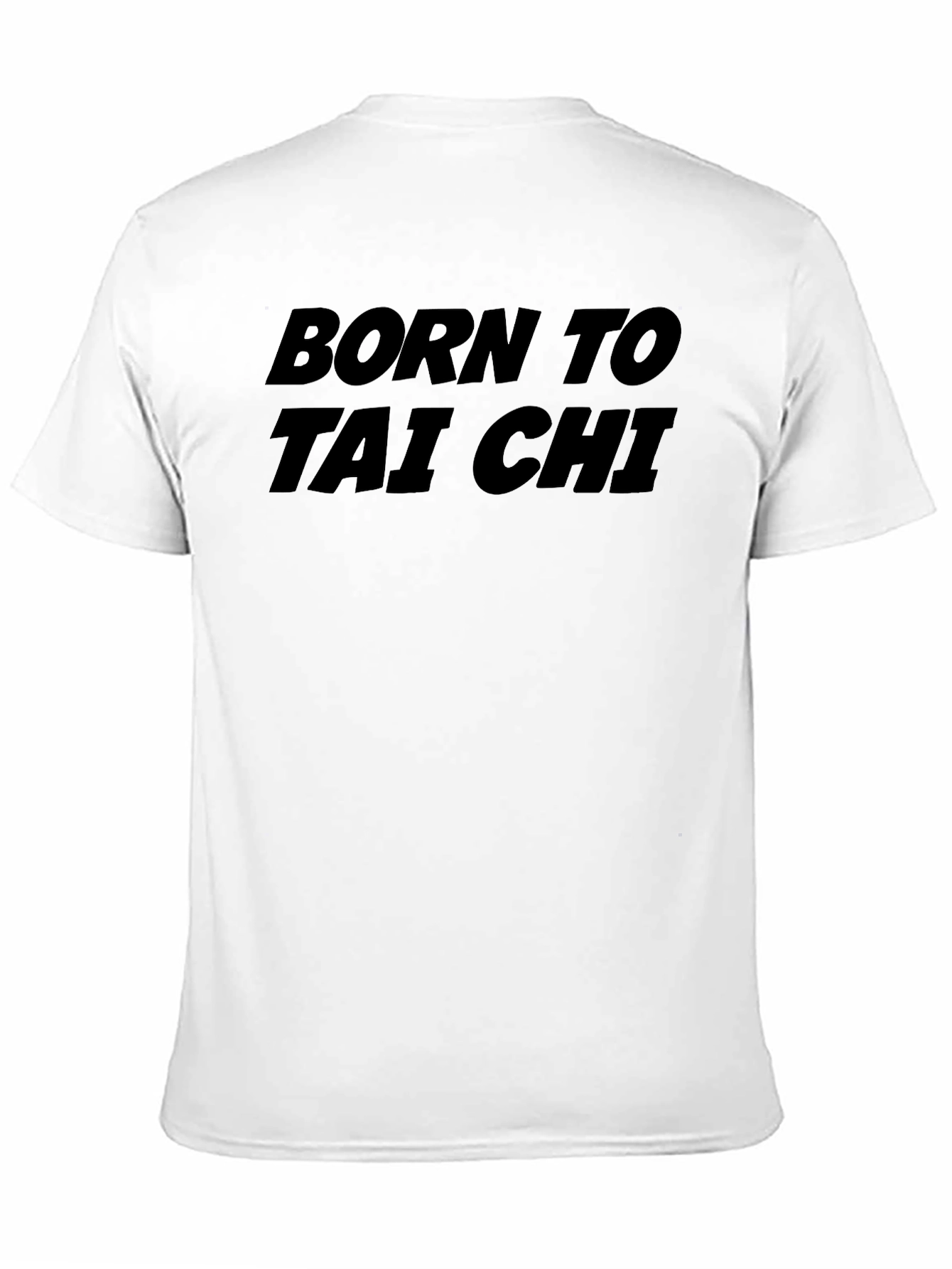 Born To Tai Chi Graphic Tee - Martial Arts Inspired Shirt
