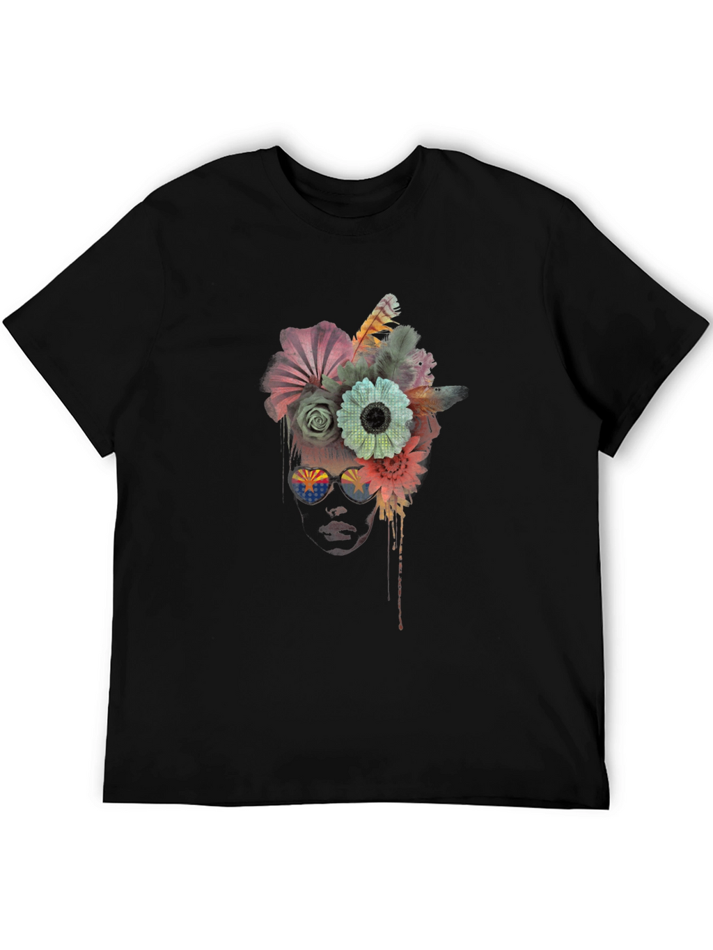 Floral Arizona Sunglasses Graphic Tee