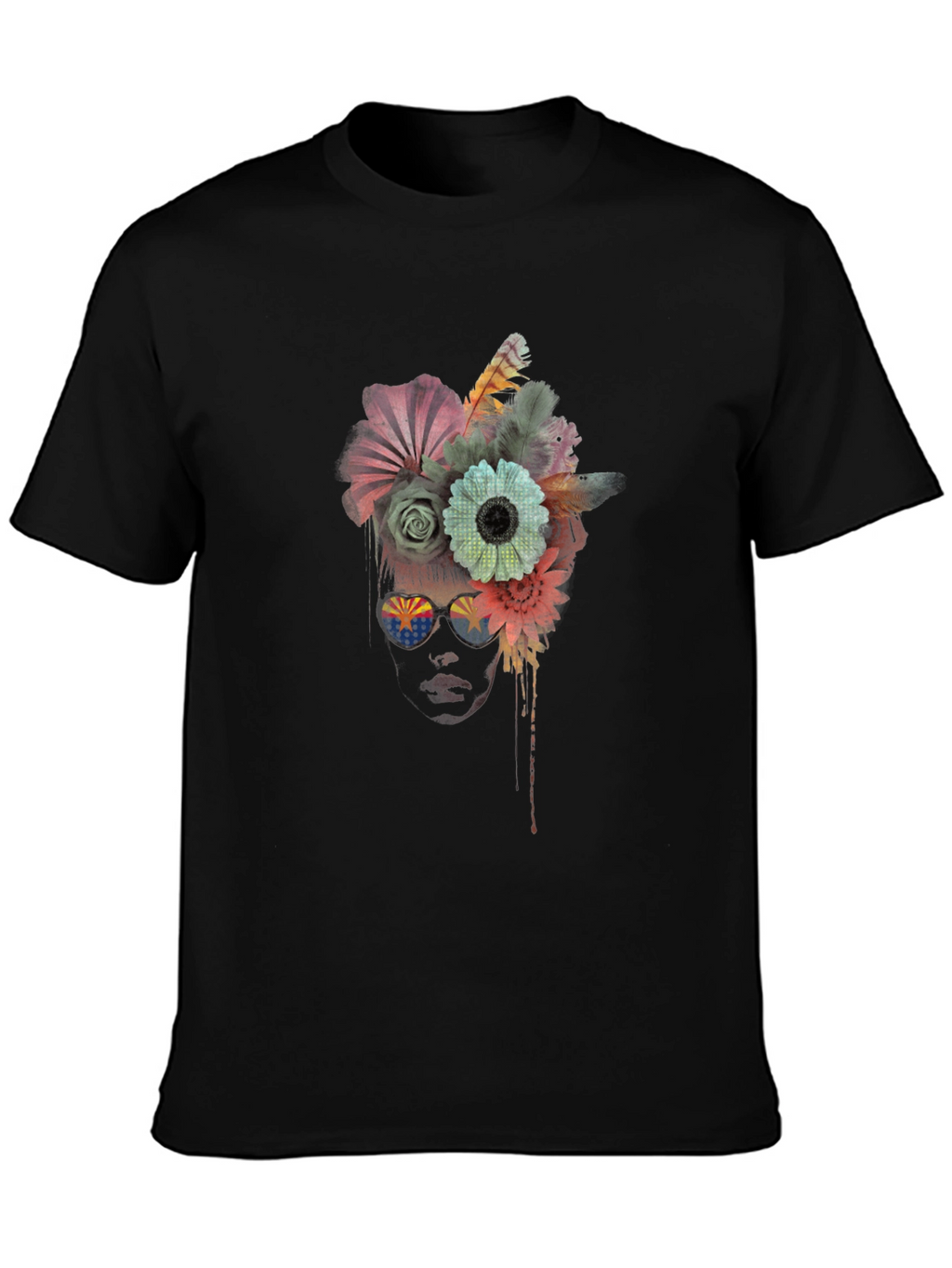 Floral Arizona Sunglasses Graphic Tee