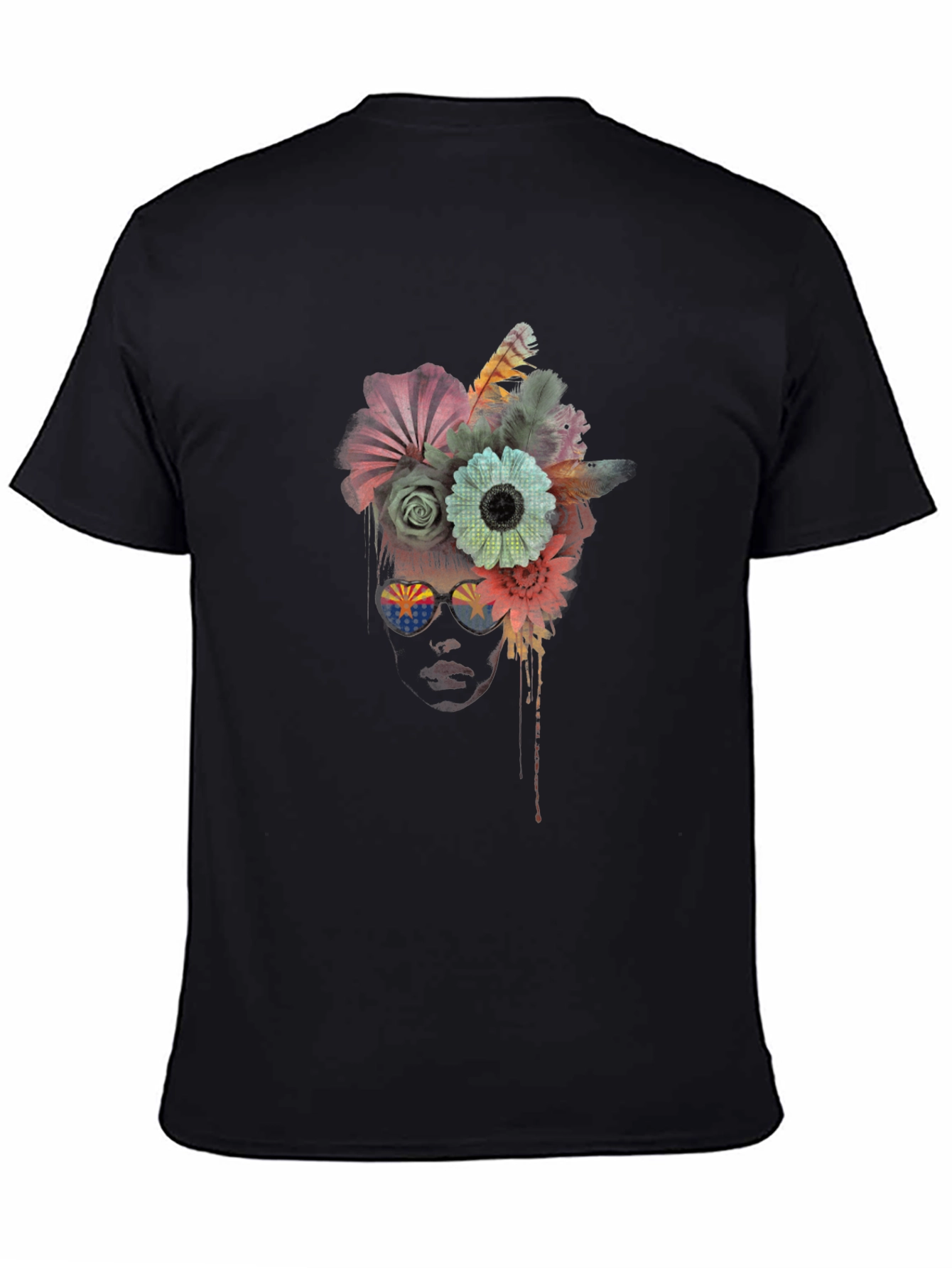 Floral Arizona Sunglasses Graphic Tee