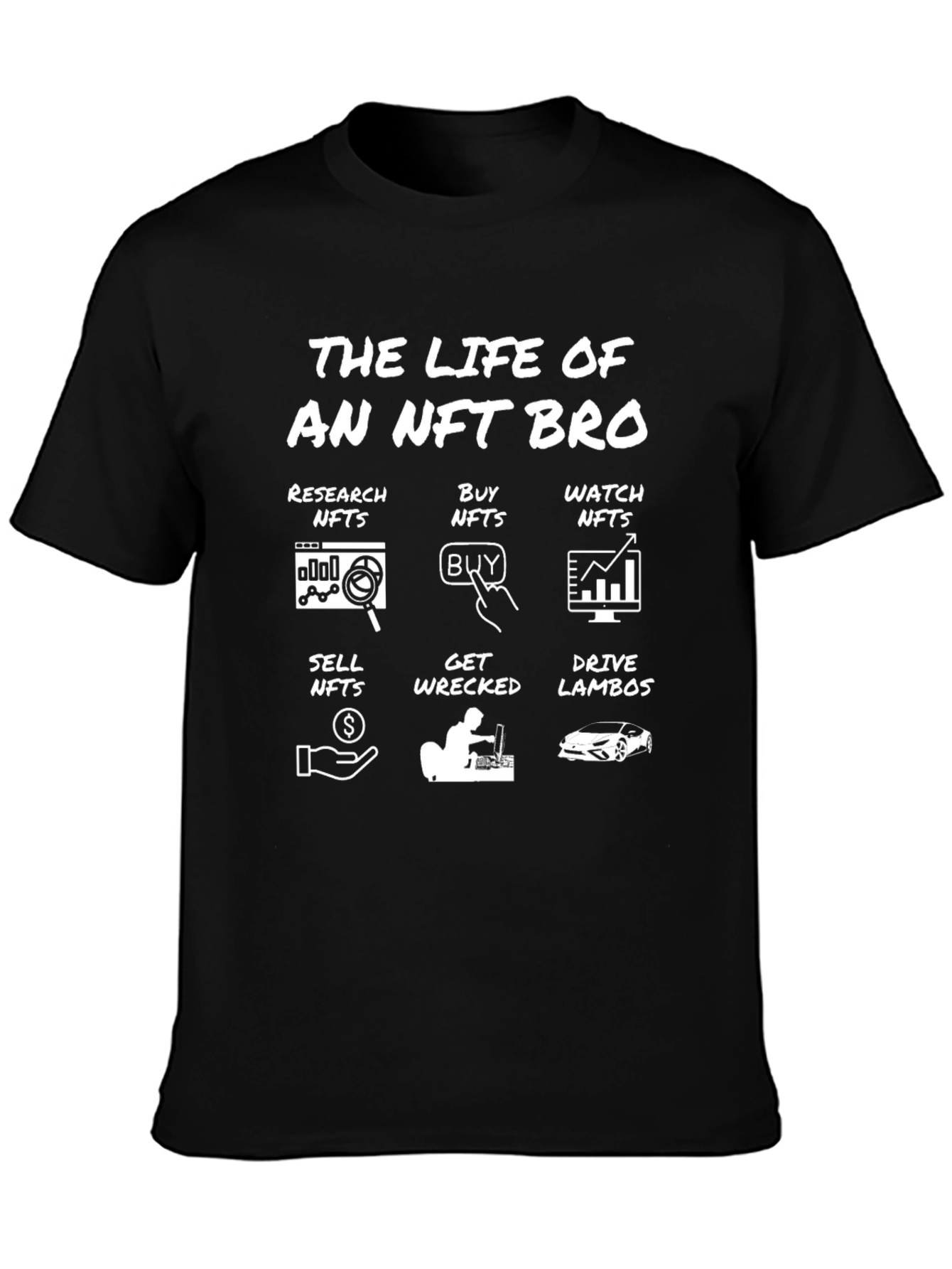 The Life of an NFT Bro T-Shirt
