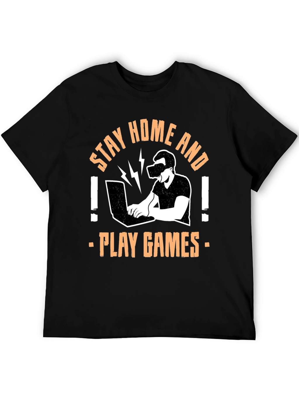 Stay Home Play Games T-Shirt