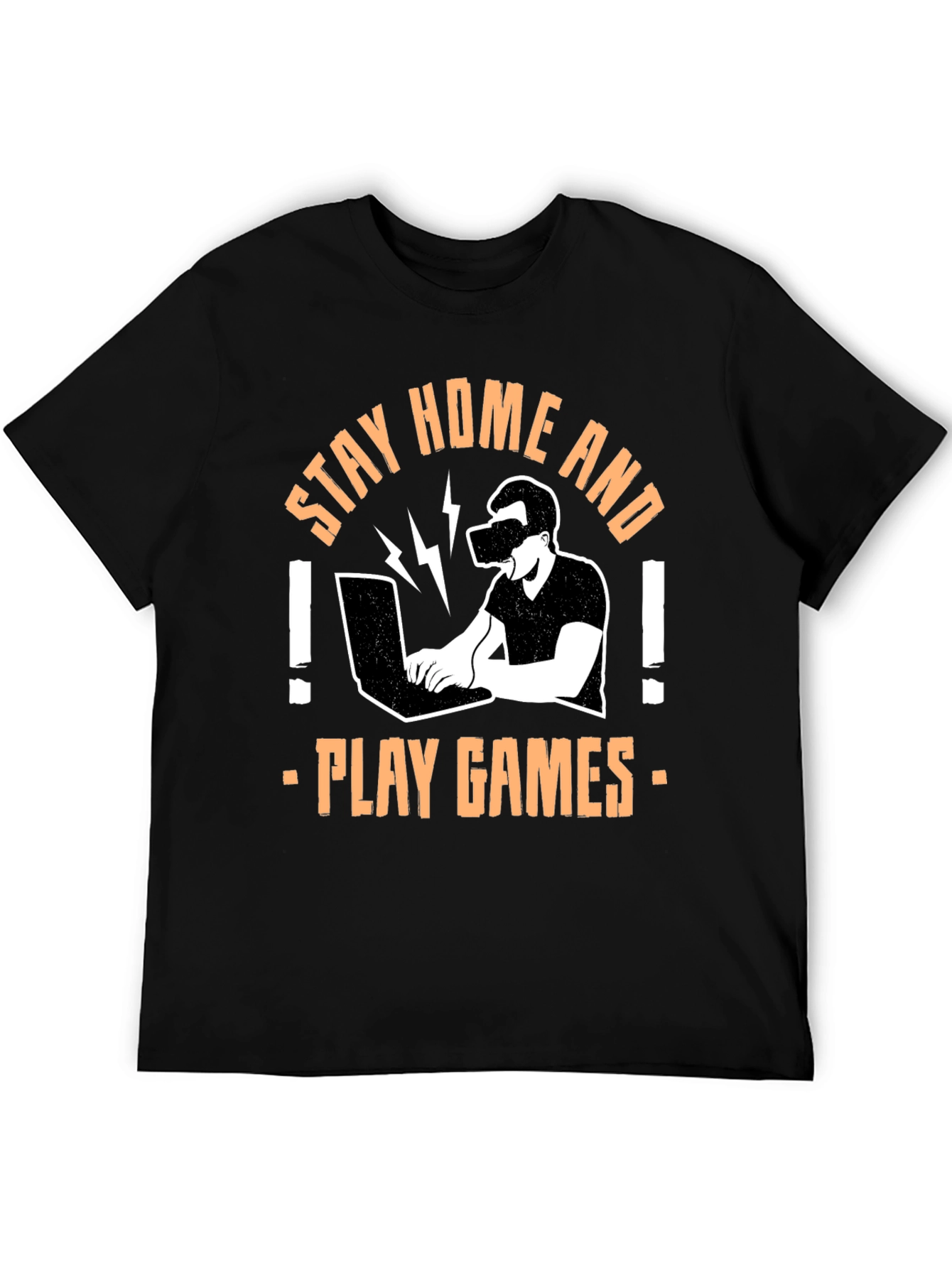 Stay Home Play Games T-Shirt