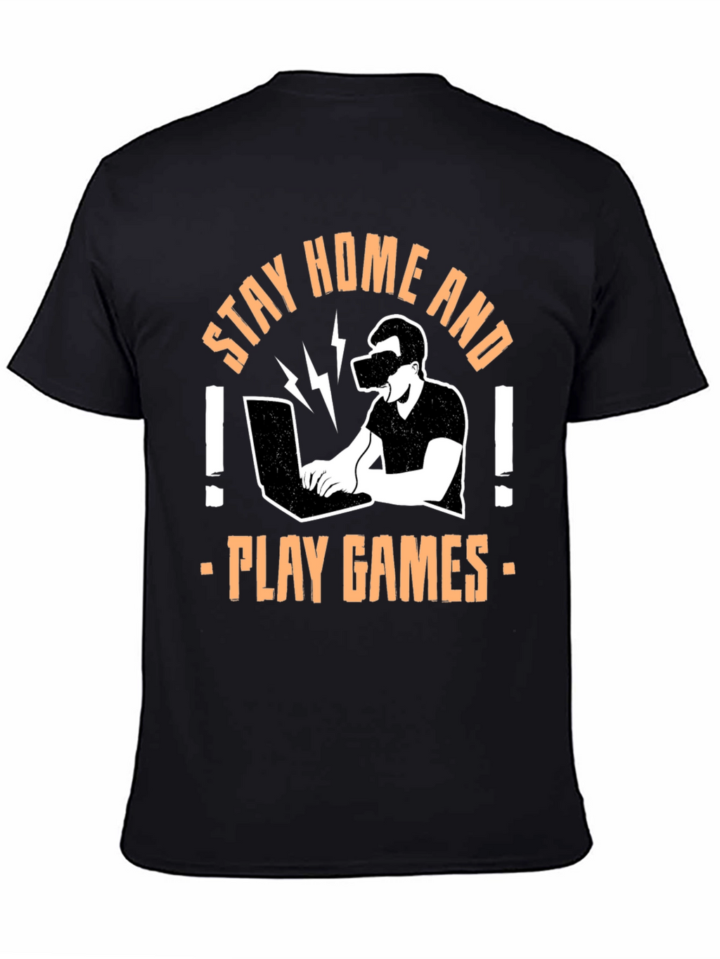 Stay Home Play Games T-Shirt